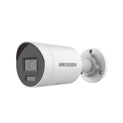 [Dual Light + 2 Micrófonos Integrados] Bala IP 2 Megapixel / Lente 2.8 mm / 40 mts Luz Blanca + 40 mts IR / ACUSENSE / Exterior IP67 / WDR 120 dB / PoE / Micro SD / Metal / ACUSEEK
