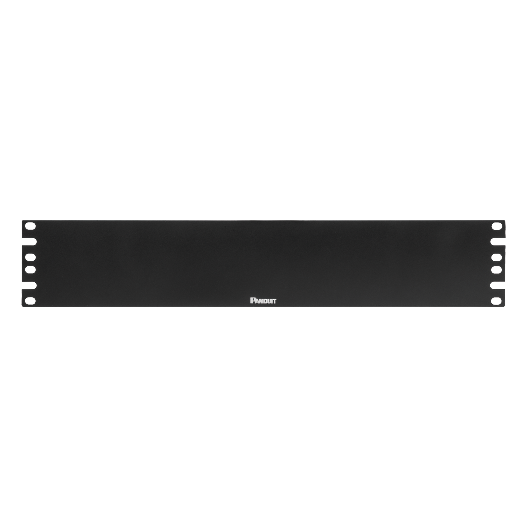 Tapa Ciega para Rack / 19 Pulgadas / 2 UR / Acero 16 ga / Diseño Plano / 482.6 x 43.7 mm — PANDUIT · SKU DPFP2