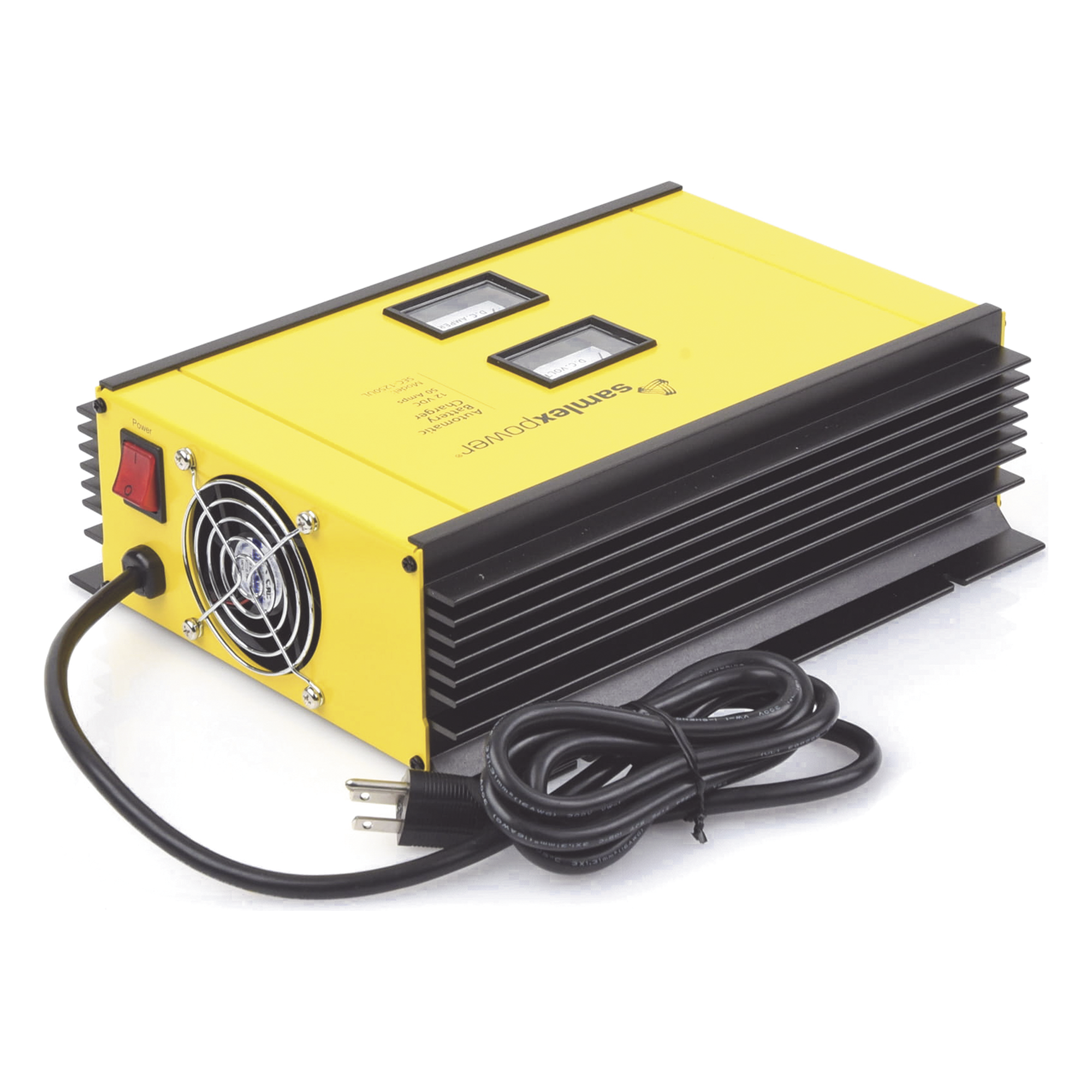Cargador de Baterías de Plomo Ácido / 12 V / 50 A / Bancos 450 a 550 Ah / Fuente de Poder y Respaldo / 4.1 kg