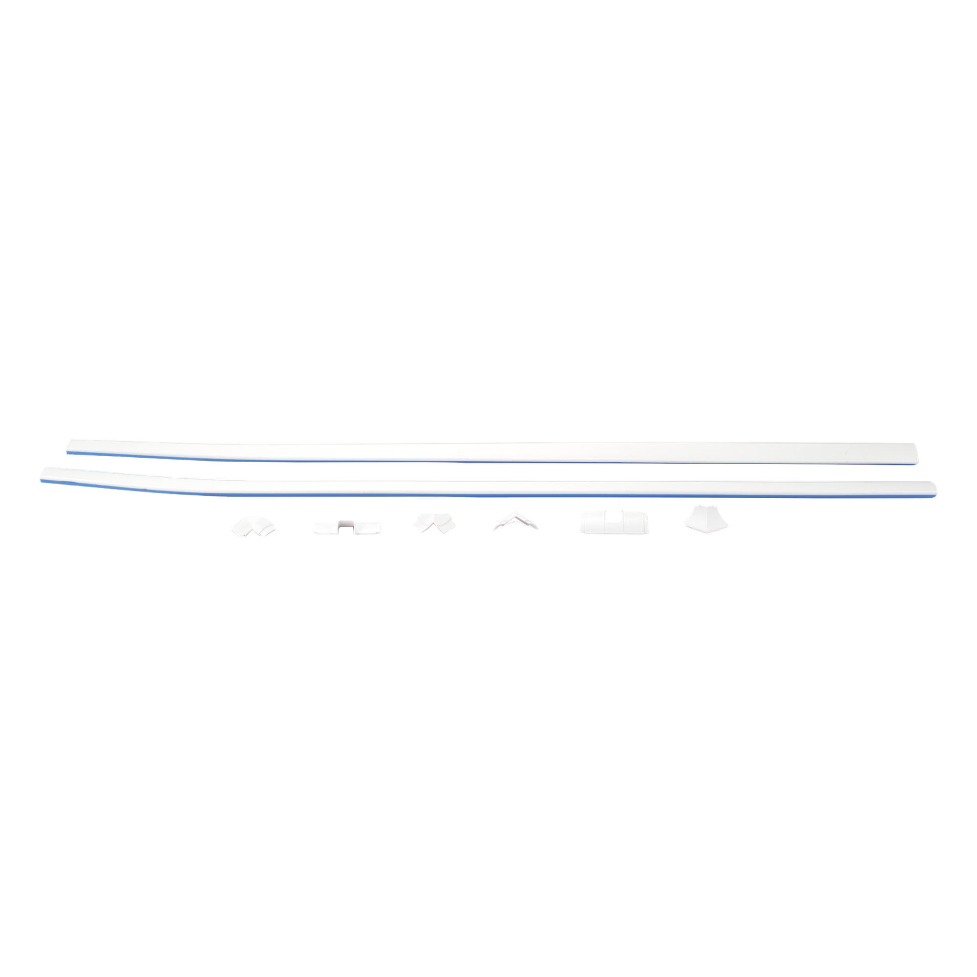 El Kit de Canaleta 90° Con División Ideal Para Organizar y Ocultar cables en esquinas o en instalaciones con ángulos de 90°., Con Cinta Adhesiva Para una Instalación Más Rápida, (5601-01250) — THORSMAN · SKU TH-CAN-90CD