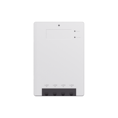 Punto de Acceso Mesh Wi-Fi 6 para interior en pared, hasta 512 usuarios ideal para Hotelería u Oficina.