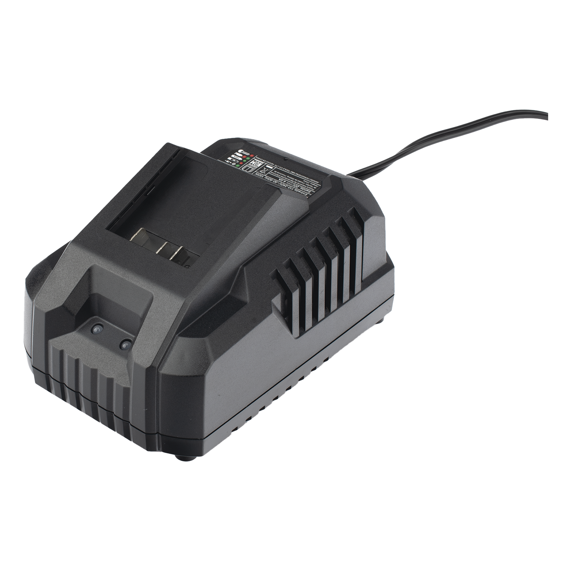 Cargador de Baterías 20V 4.0Ah / Entrada 110V / Protección contra Sobrecarga y Sobrecalentamiento / Diseño Compacto — DONGCHENG · SKU FFCL-2004