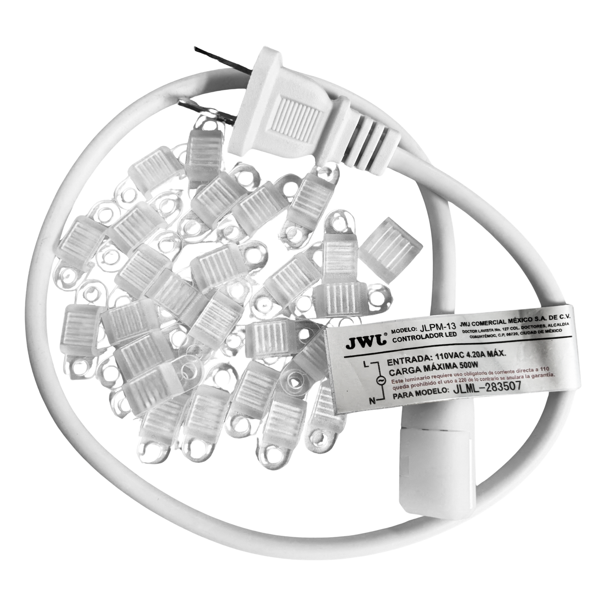 Adaptador de Corriente para Manguera JLML-2835-07 — JWJ · SKU JLPM-13-08