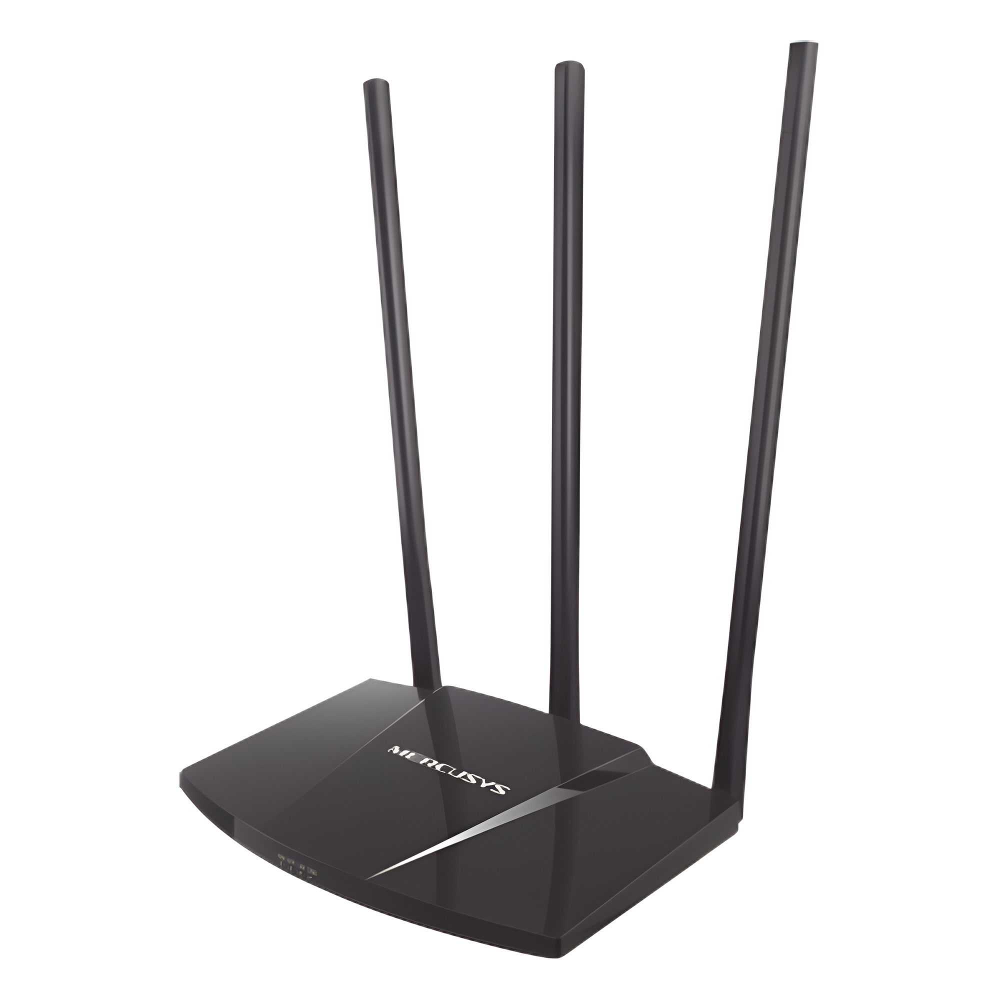 Router N de alta potencia 300 Mbps / 1 Puerto WAN 10/100 / 3 Puertos LAN 10/100 / Chip PA (potencia transmisión 2x) / 3 Antenas de 7 dBi — Mercusys · SKU MW330HP