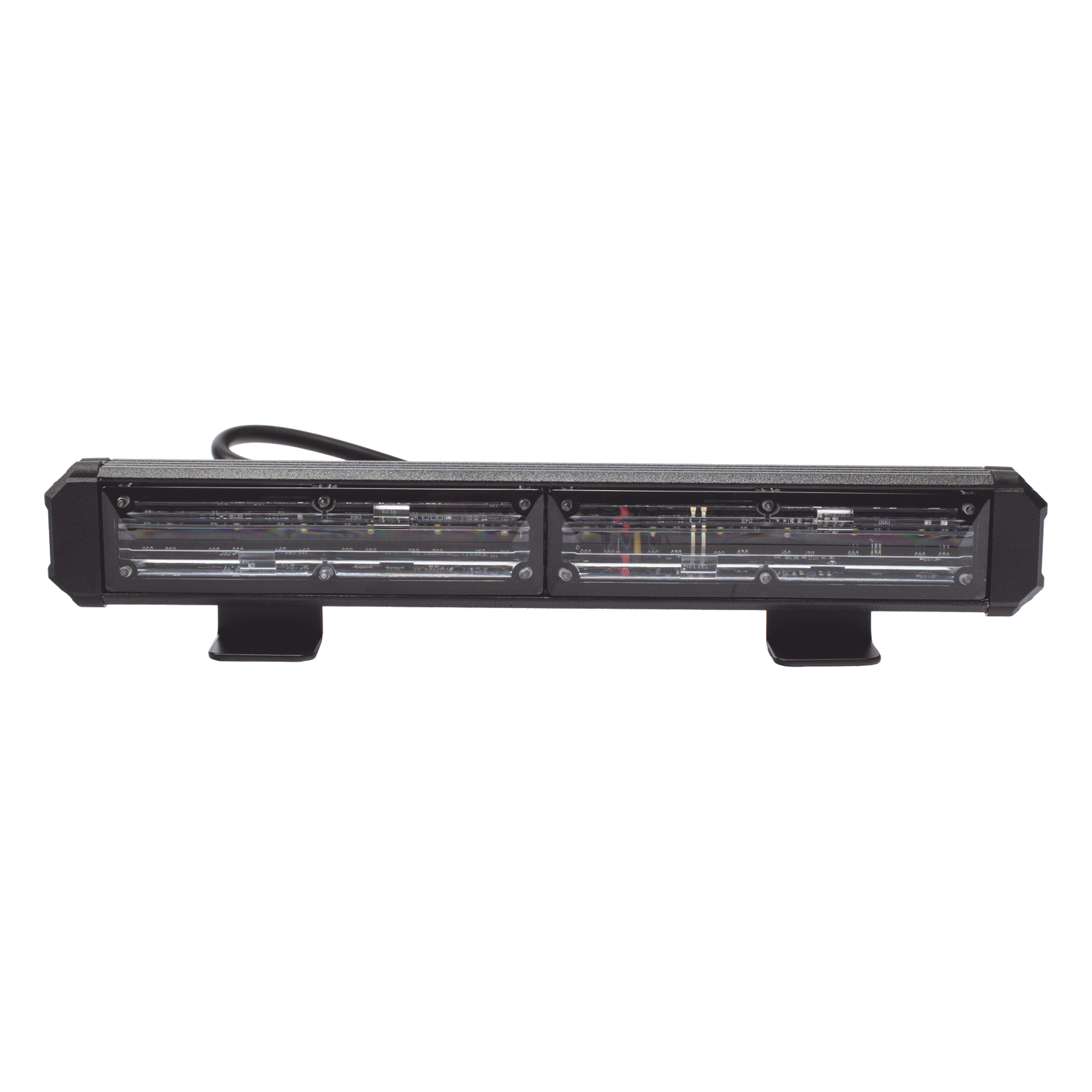 Barra de Luz de Advertencia, 2 Modulos de 6 LED, 11 Pulgadas Rojo / Azul — EPCOM INDUSTRIAL SIGNALING · SKU XLT2132RB