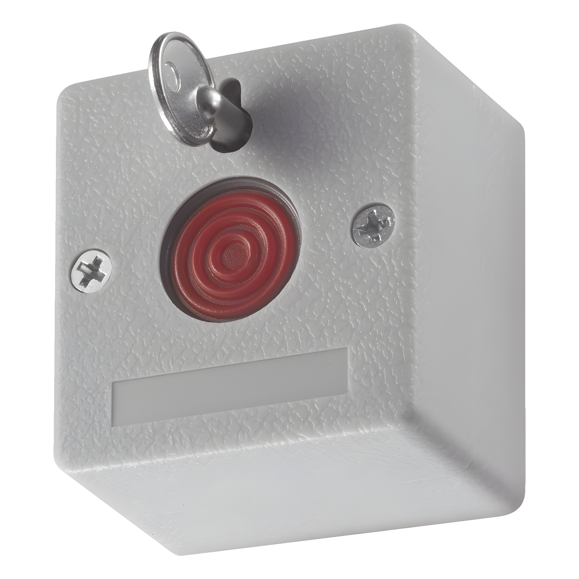 Botón de Pánico Cableado / Compatible con Cualquier Panel de Alarma / LLave de Seguridad / NA/NC / Material Retardante al Fuego (ABS) — HIKVISION · SKU DS-PD1-EB