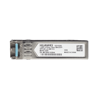 Transceptor Óptico eSFP / Velocidad de 1Gbps / Monomodo / 1310nm / Conector LC / Distancia de hasta 10 Km — HUAWEI · SKU SFP-GE-LX-SM1310