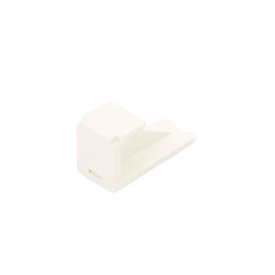 Módulo de Tapa Ciega (Inserto Ciego), Mini-Com, Color Blanco Mate, 1 Pieza