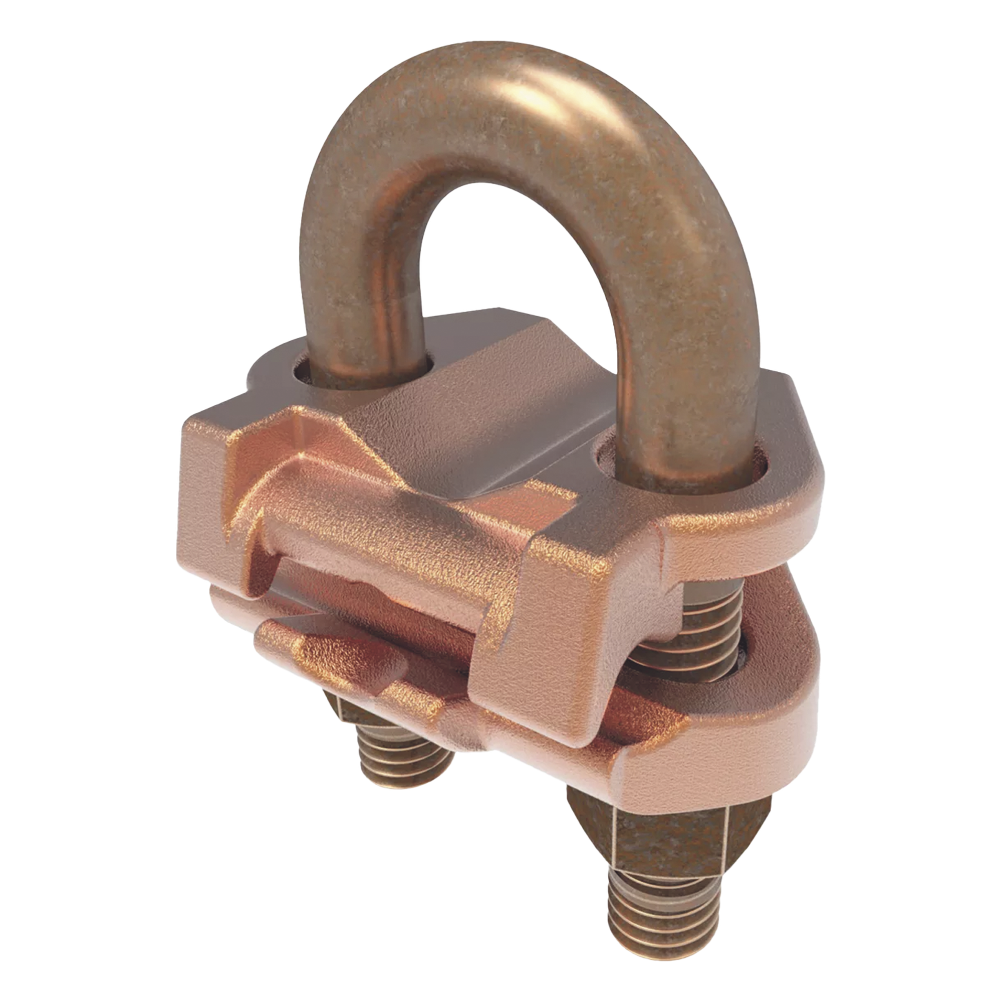 Conector Mecánico para Cable Calibre 2/0 AWG a 250 KCMIL / Paralelo o 90° a Tubo de 3/8" o Varilla de 5/8" - 3/4". — HUBBELL BURNDY · SKU HUB-GAR-6429