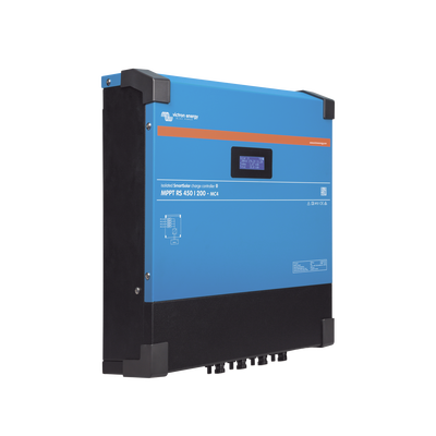 SmartSolar MPPT RS 450/100-MC4. Controlador Solar MPPT 100A, Voltaje: 48 Vcc. Para uso con Inv. Cargadores Victron