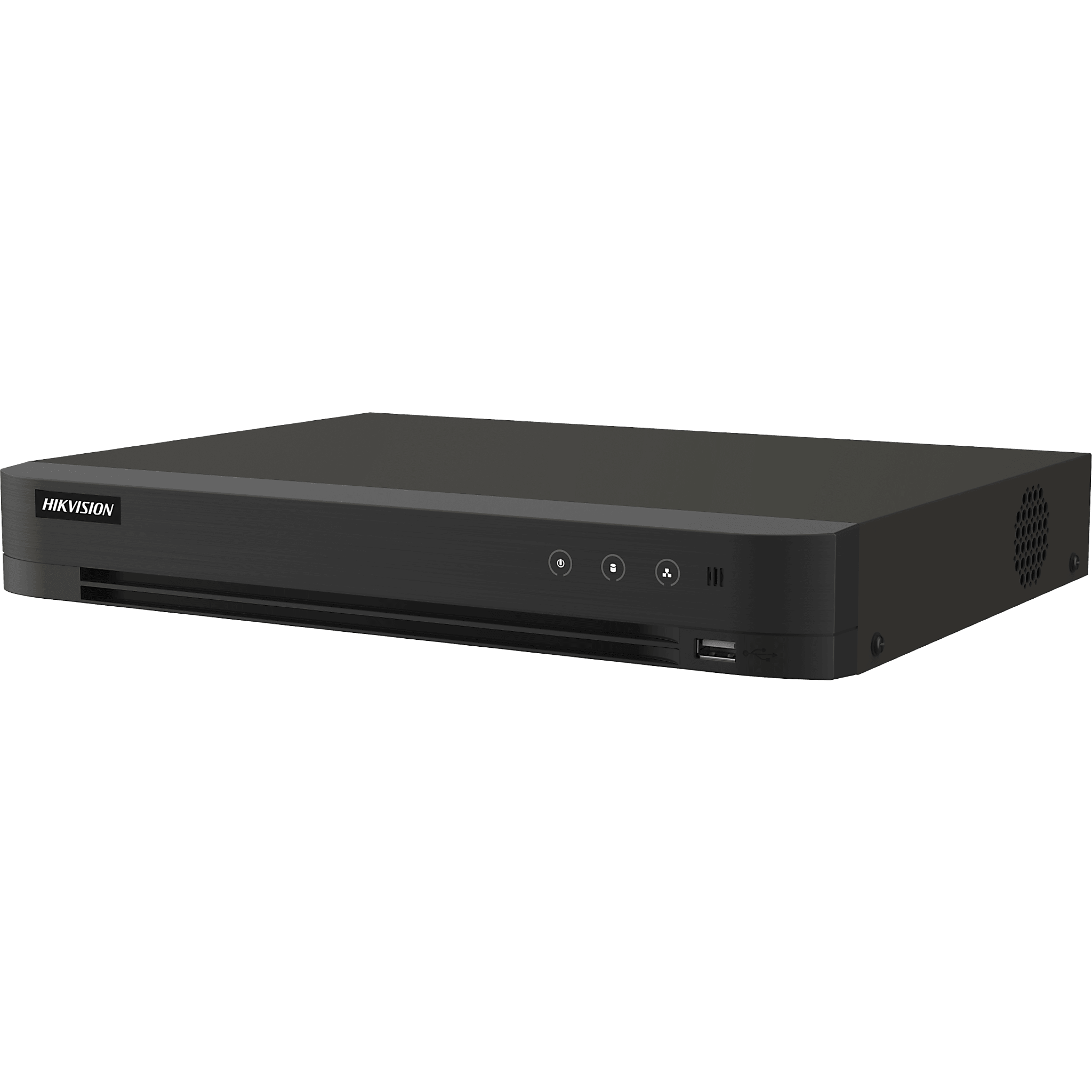 DVR Pentahíbrido / 16 Canales TurboHD 4K + 32 Canales IP / AcuSearch / Protección Perimetral IA / 20 TB / HDMI 4K / H.265+ — HIKVISION · SKU DS-7216HUHI-S2/XT