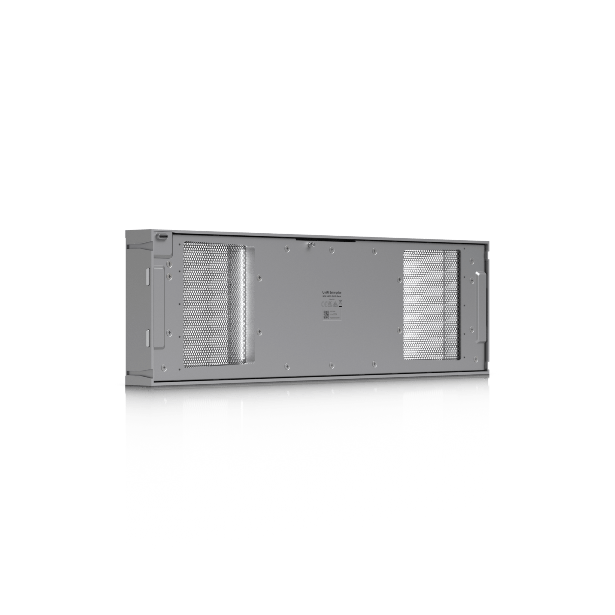 UniFi Enterprise Bezel Pantalla Táctil 4.7 pulgadas / Protección ESD-EMP ±12kV y ±8kV / Temperatura Operativa -5 a 40° C / Humedad Operativa 5-95% / Certificación CE, IC, FCC / Cumple ND / Compatible solo con ENVR