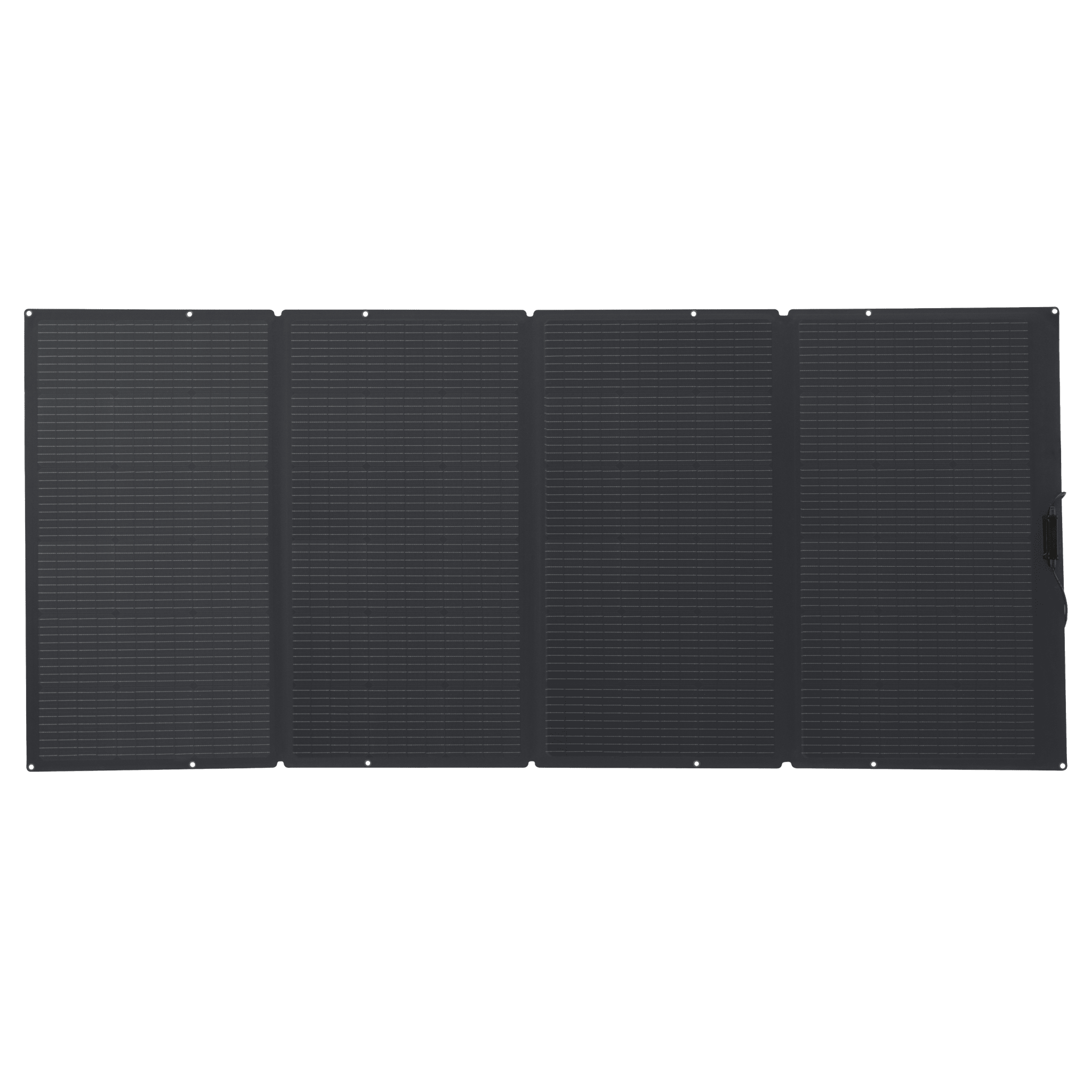 Módulo Solar Portátil y Flexible de 400W Recomendado para Estaciones Portátiles EcoFlow / Ajuste de Ángulo / Carga Eficiente