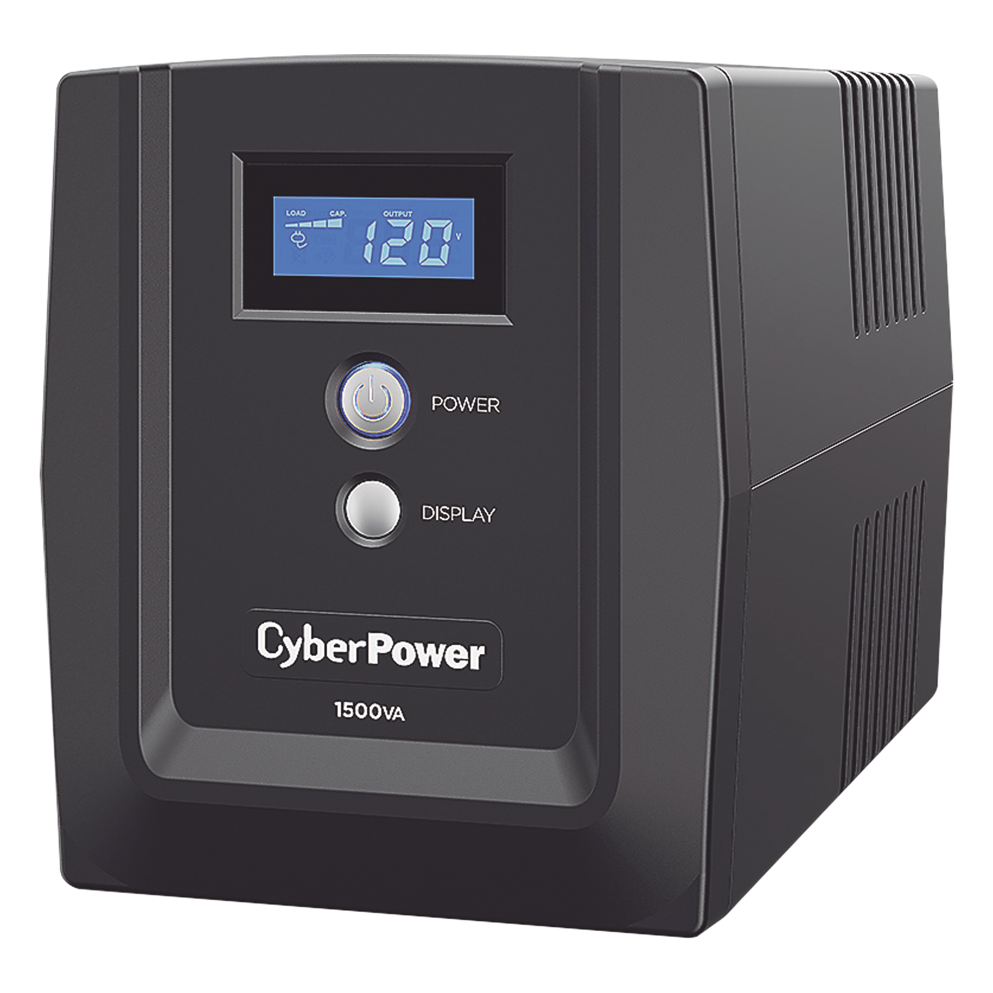 UPS de 1500 VA/900 W, Topología Línea Interactiva, Entrada 120 Vca NEMA 5-15P, y 8 Salidas NEMA 5-15R, Con Regulador de Voltaje (AVR)
