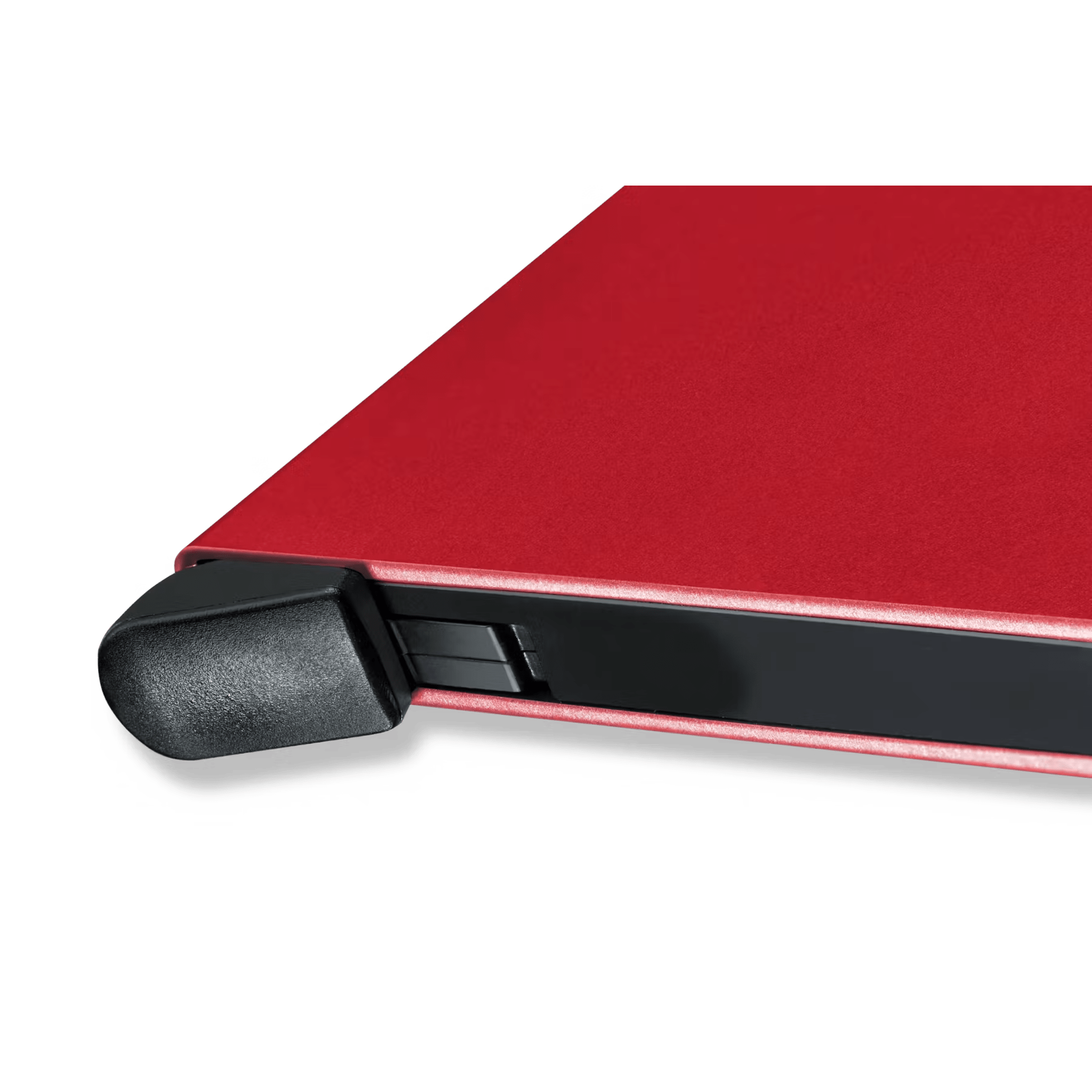 Tarjetero / Almacenamiento Seguro 4-6 Tarjetas / Aluminio Duradero / Protección RFID / Sistema Deslizamiento Patentado / Color Rojo.