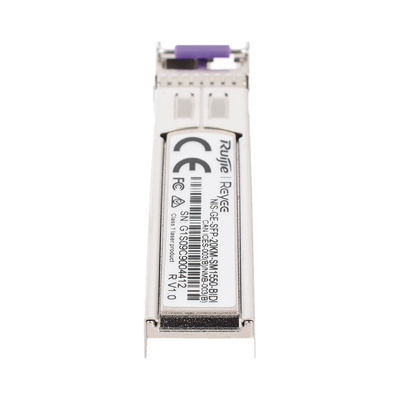 Transceptor Industrial BIDI Monomodo SFP 1G (Lado B), hasta 20 Kilómetros, TX 1550 / RX 1310, soporta Temperaturas de -40° a 85° C