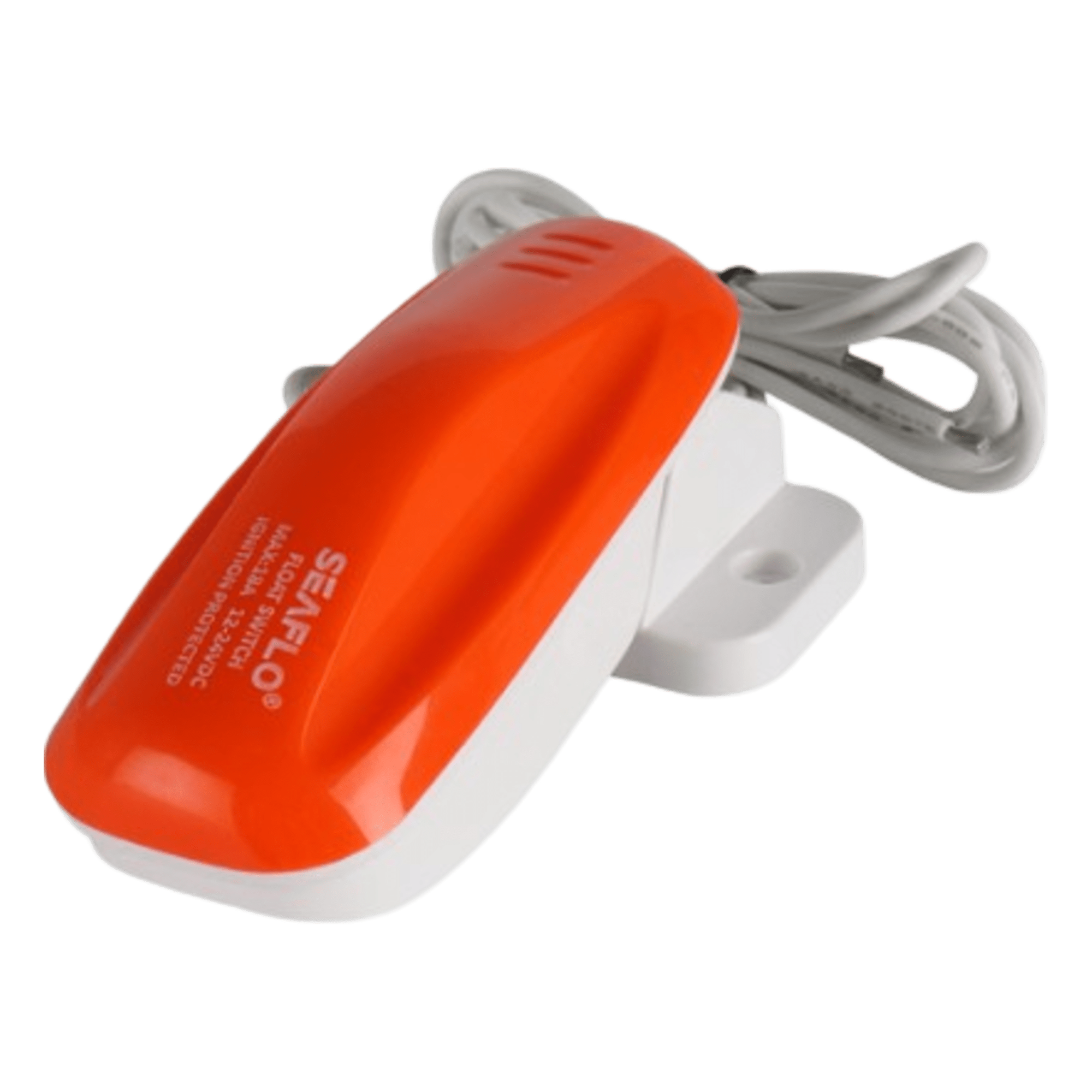 Interruptor de Flotador / 10 Millones de Ciclos / Sellado Ultrasónico / Carcasa ABS / Diseño con Esfera / Control de Nivel — SEAFLO · SKU SFBS-18-02