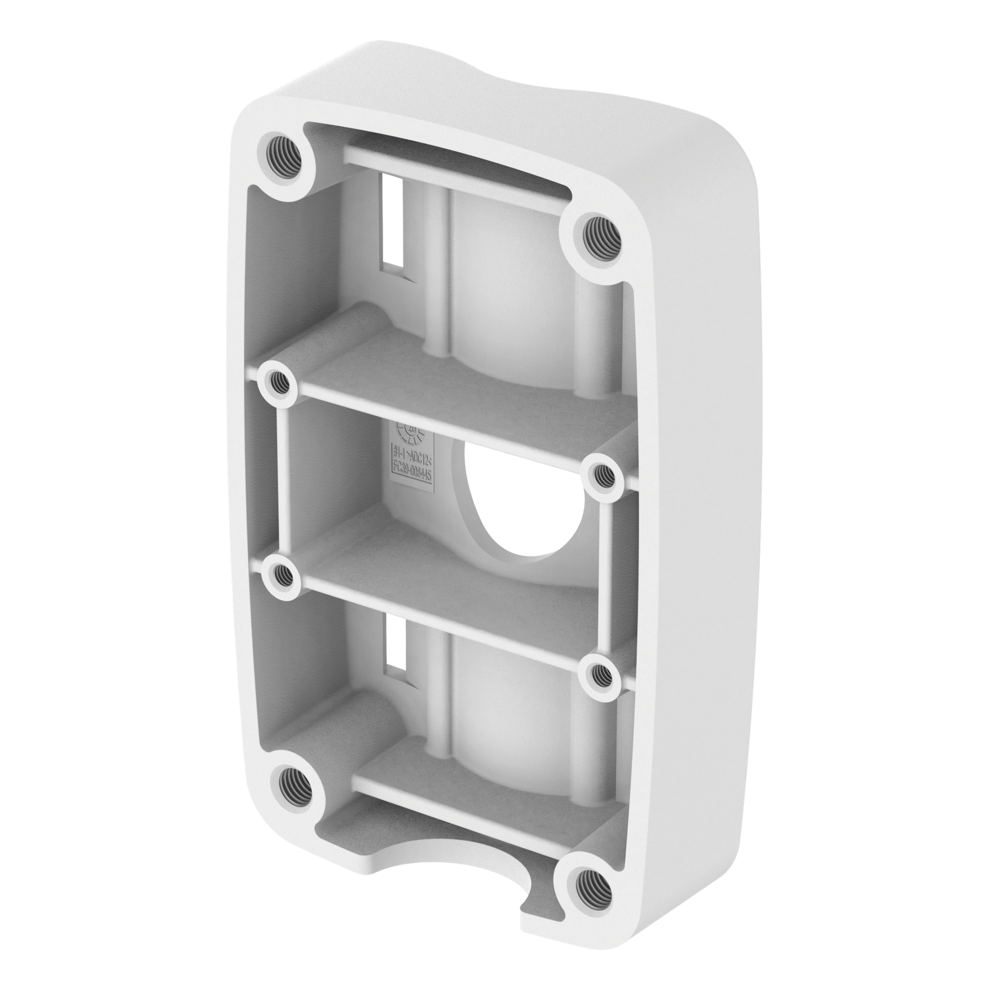 Adaptador de poste compatible con SBP-300WMW1, para usarse con domos fijos y PTZ samsung — Hanwha Techwin Wisenet · SKU SBP-300PMW2