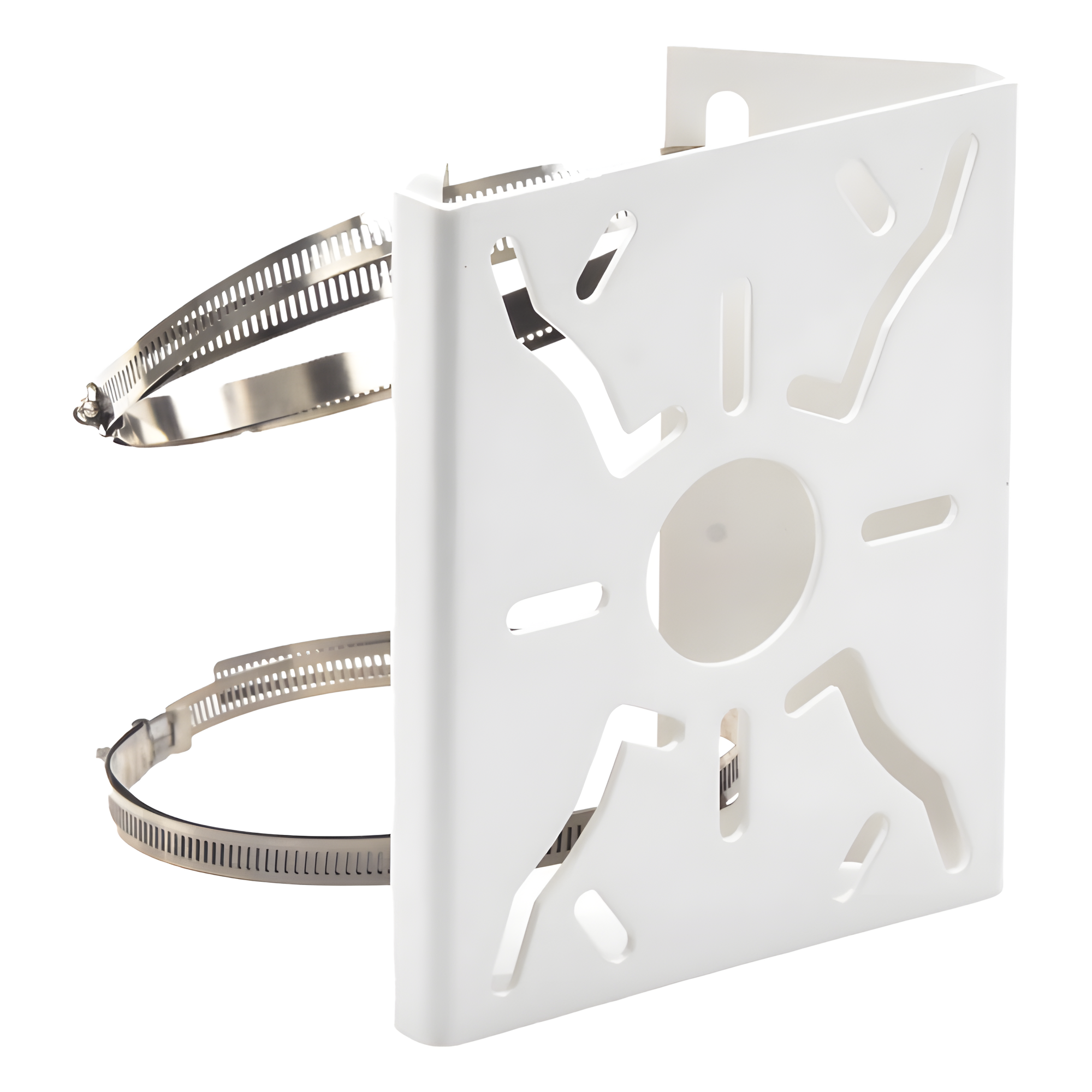 Montaje universal para instalación de cámaras en poste — SYSCOM VIDEO · SKU XGAMPOLE