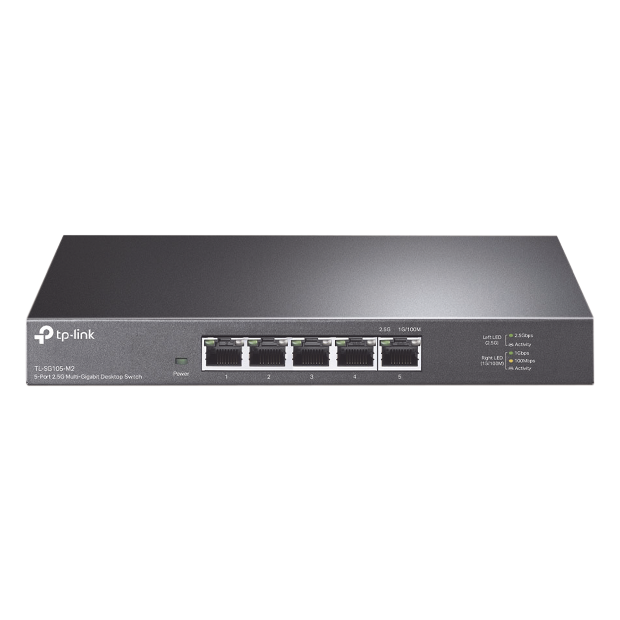 Switch Gigabit no administrable de 5 puertos 100 Mbps/ 1 Gbps/ 2.5 Gbps ideal para WiFi 6 — TP-LINK · SKU TL-SG105-M2