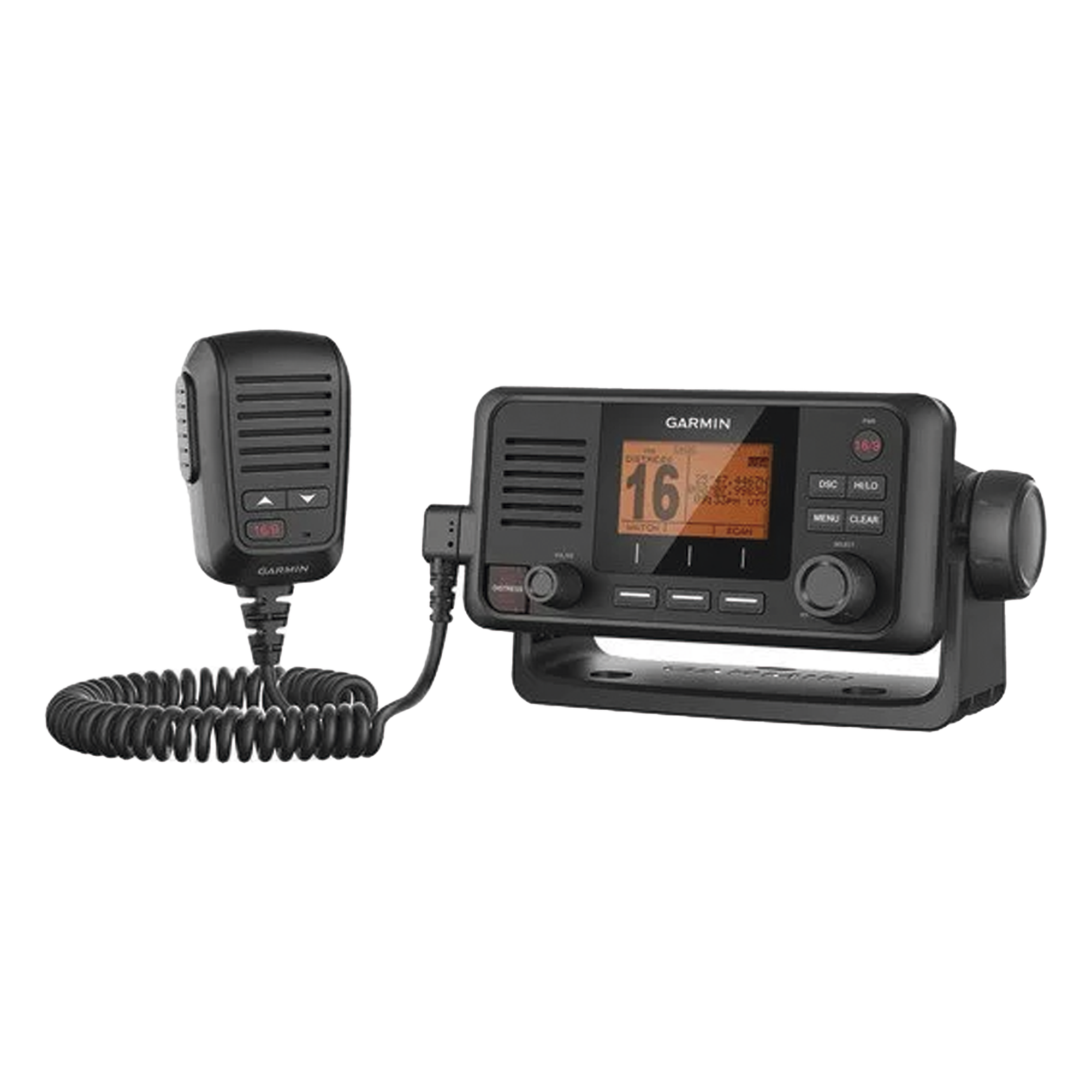 Radio náutica VHF 115 — GARMIN · SKU 10-02096-00