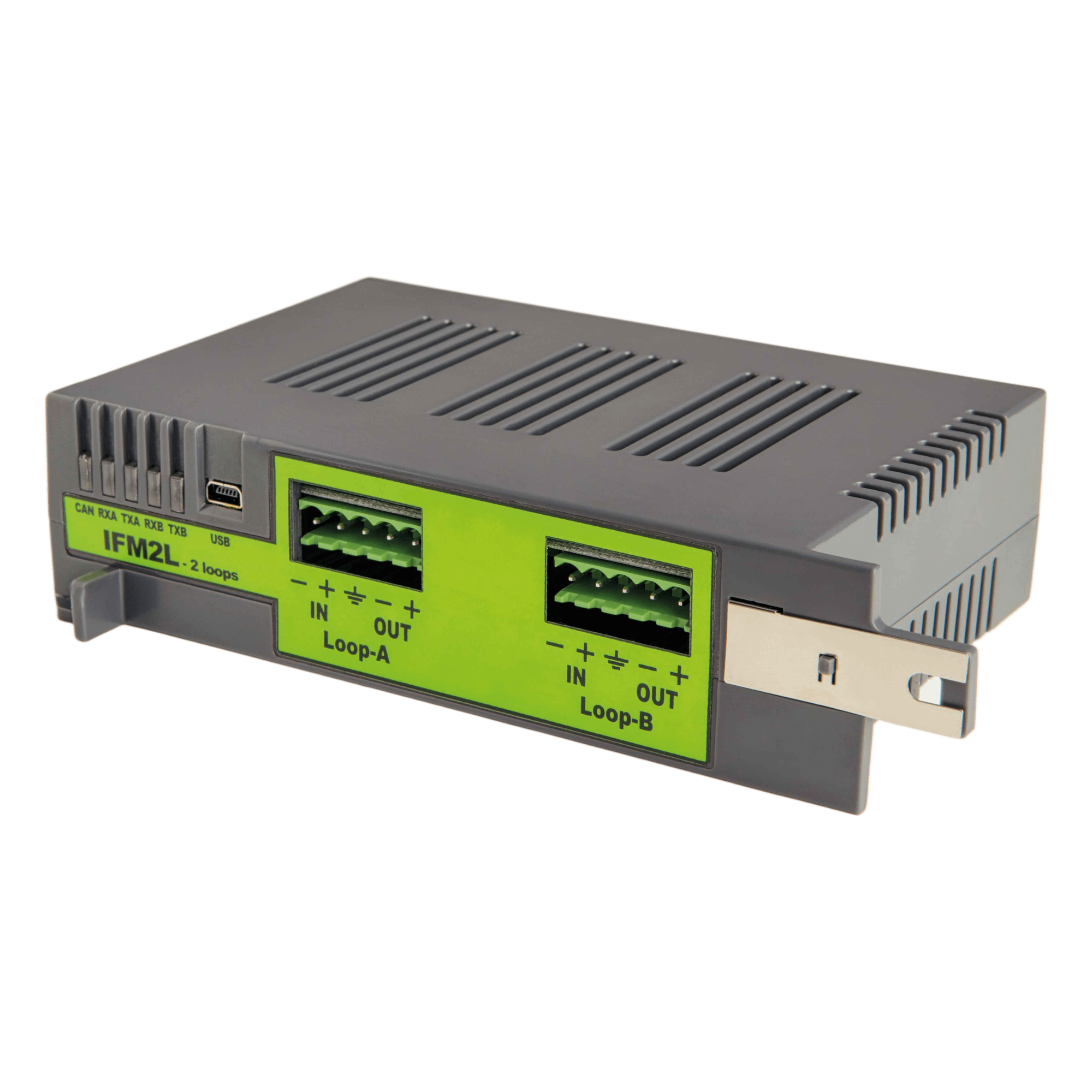 Módulo Expansión de Lazos / 2 Lazos Independientes / 240 Dispositivos por Lazo / Tecnología Open Loop Multi-Protocolo / Hot Swap / Escalable a 16 Lazos