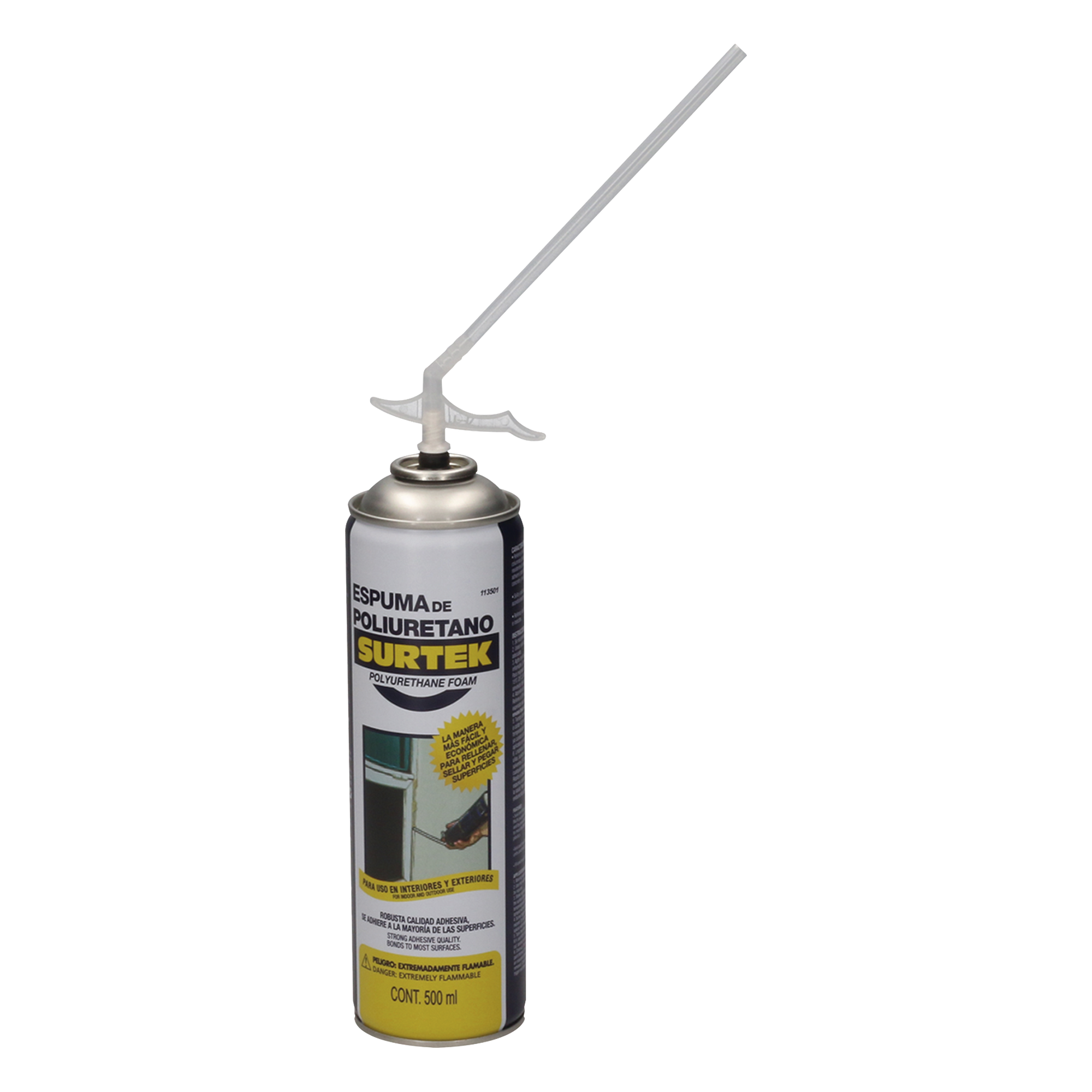 Espuma de Poliuretano / Capacidad 500 ml. — SURTEK · SKU SYS-113-501