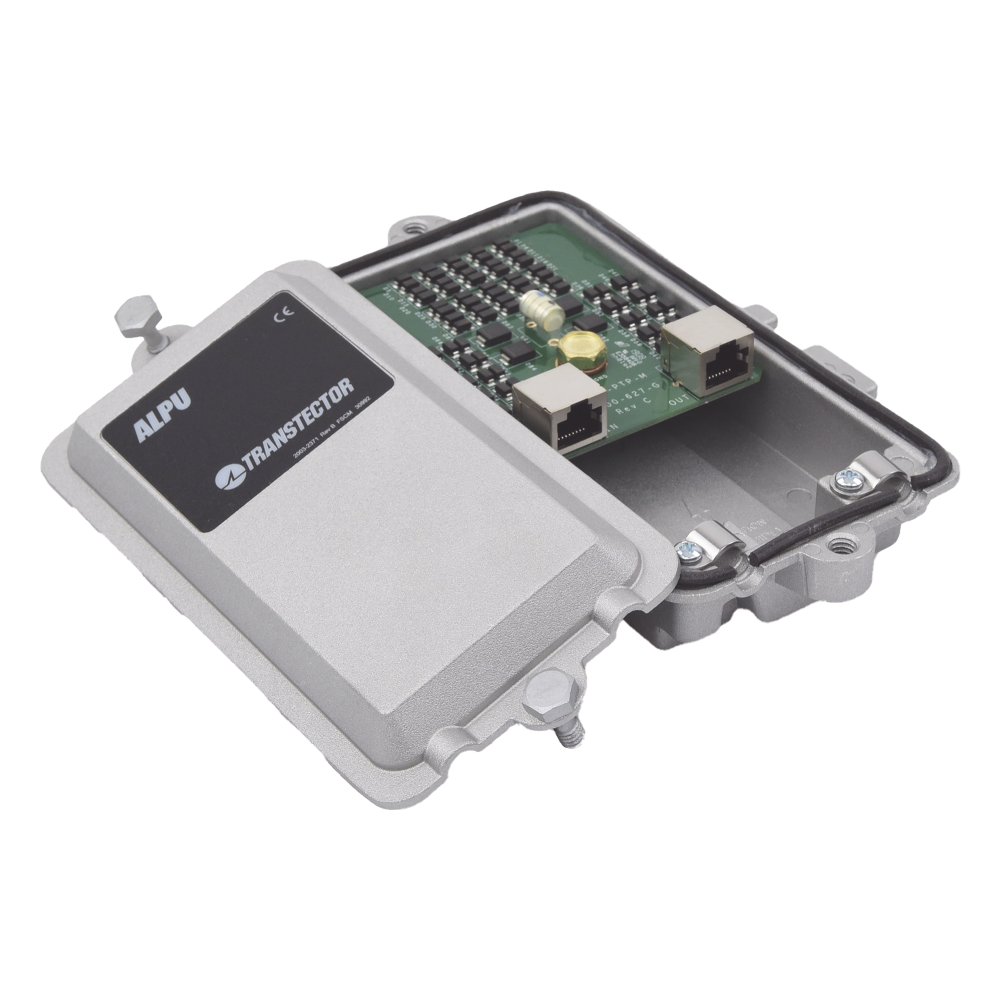 Protector de Sobretensión PoE++ / Gigabit Ethernet 1000 Mbps / 90W / SASD / RJ45 / Operación -40 a 75°C / NEMA 3R / ATEX