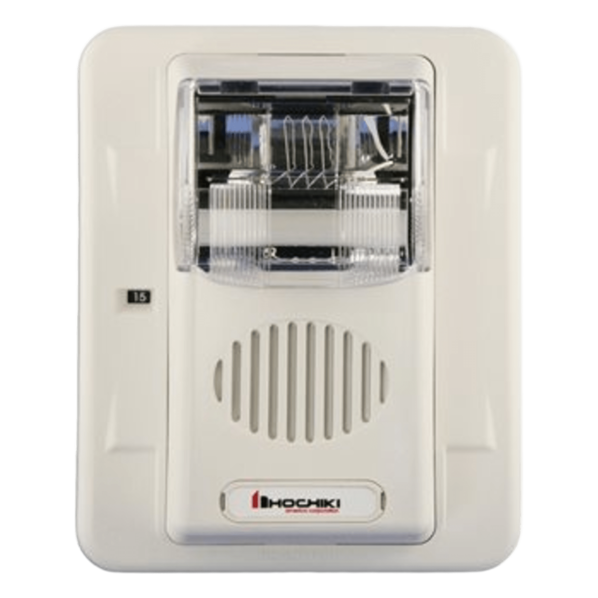 Sirena Estrobo, 24 Vcd, Multi-Candela 15 hasta 110 cd, Montaje En Pared, Color Blanco, Serie HEC3 (0500-06030) — HOCHIKI · SKU HEC3-24WW