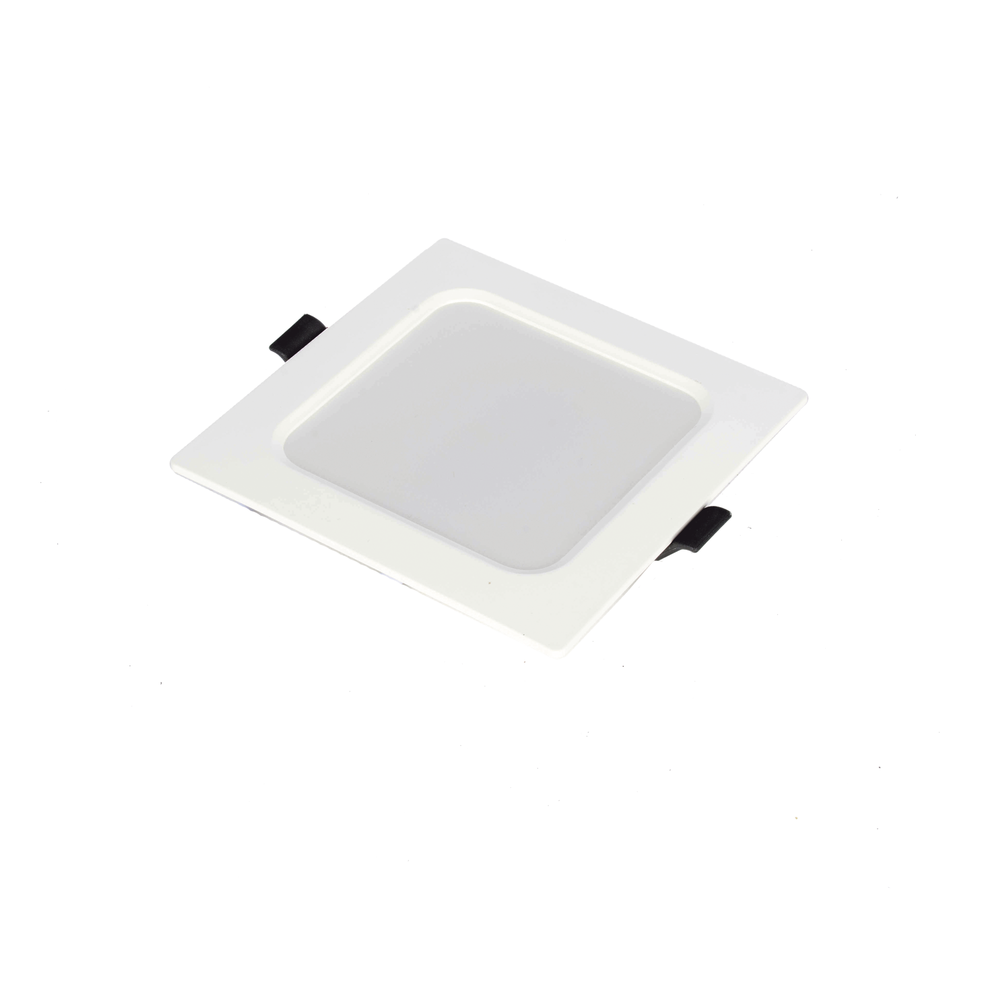 Spot Cuadrado Empotrable / 12 x 12 cm / Luz Fría / 110 V / 6 W / 420 lúmenes / 25000 hrs / Ángulo de apertura 120° / IP20 — EPCOM INDUSTRIAL · SKU EPIDLS6W