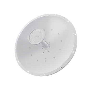 Antena Direccional RocketDish airMAX, ideal para enlaces Punto a Punto (PtP), frecuencia 5 GHz (4.9 - 5.8 GHz) de 30 dBi