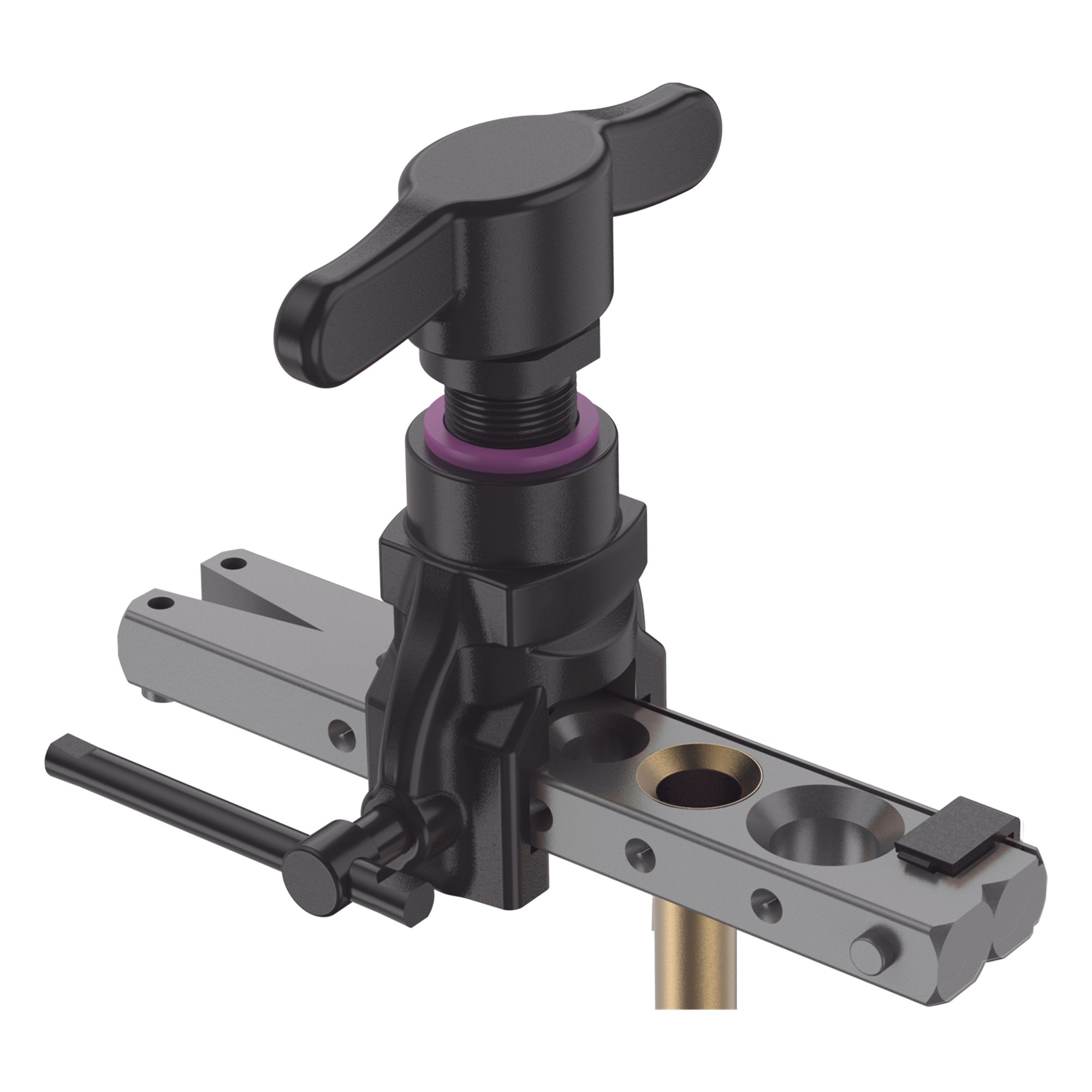 Herramienta de Abocardado Cónico Excéntrico / 6 Diámetros de Tubo / Mango Giratorio / Cuerpo de Aluminio / Calibrador Lateral / 0.93 kg — EPCOM · SKU HF-T6
