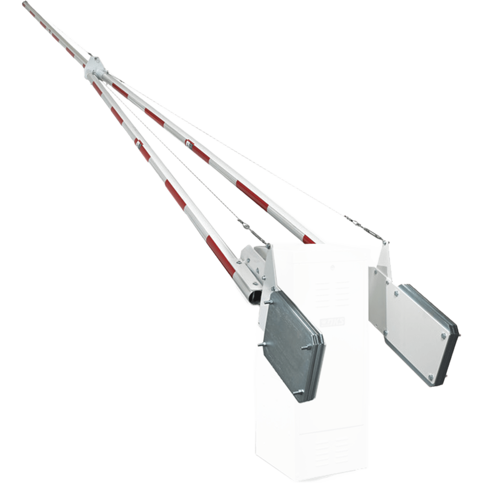 Brazo Tubular de Aluminio de 27 ft Para Barreras Doorking 1602