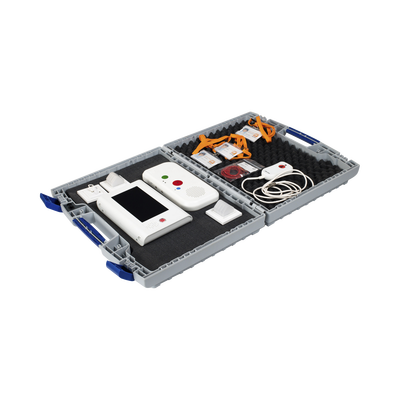 Maletín Funcional Demo de Hospital / Sistema de Llamada Paciente Enfermera IP con Terminales IP y Periféricos