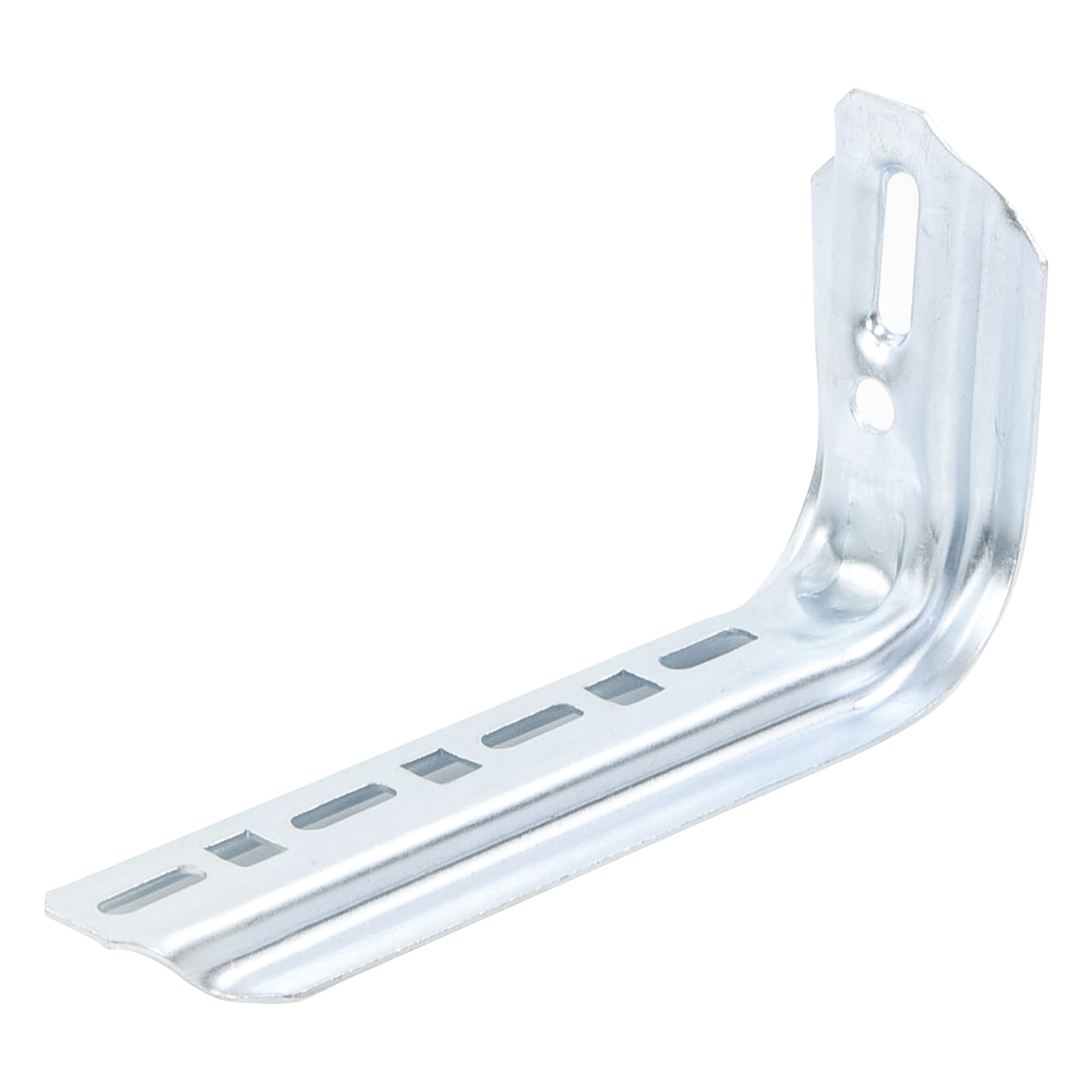 Ménsula Omega Tipo L / Ancho 210 mm / Acero Laminado en Frío Calibre 13 / Acabado Electro Zinc — CHAROFIL · SKU MG-60-101EZ