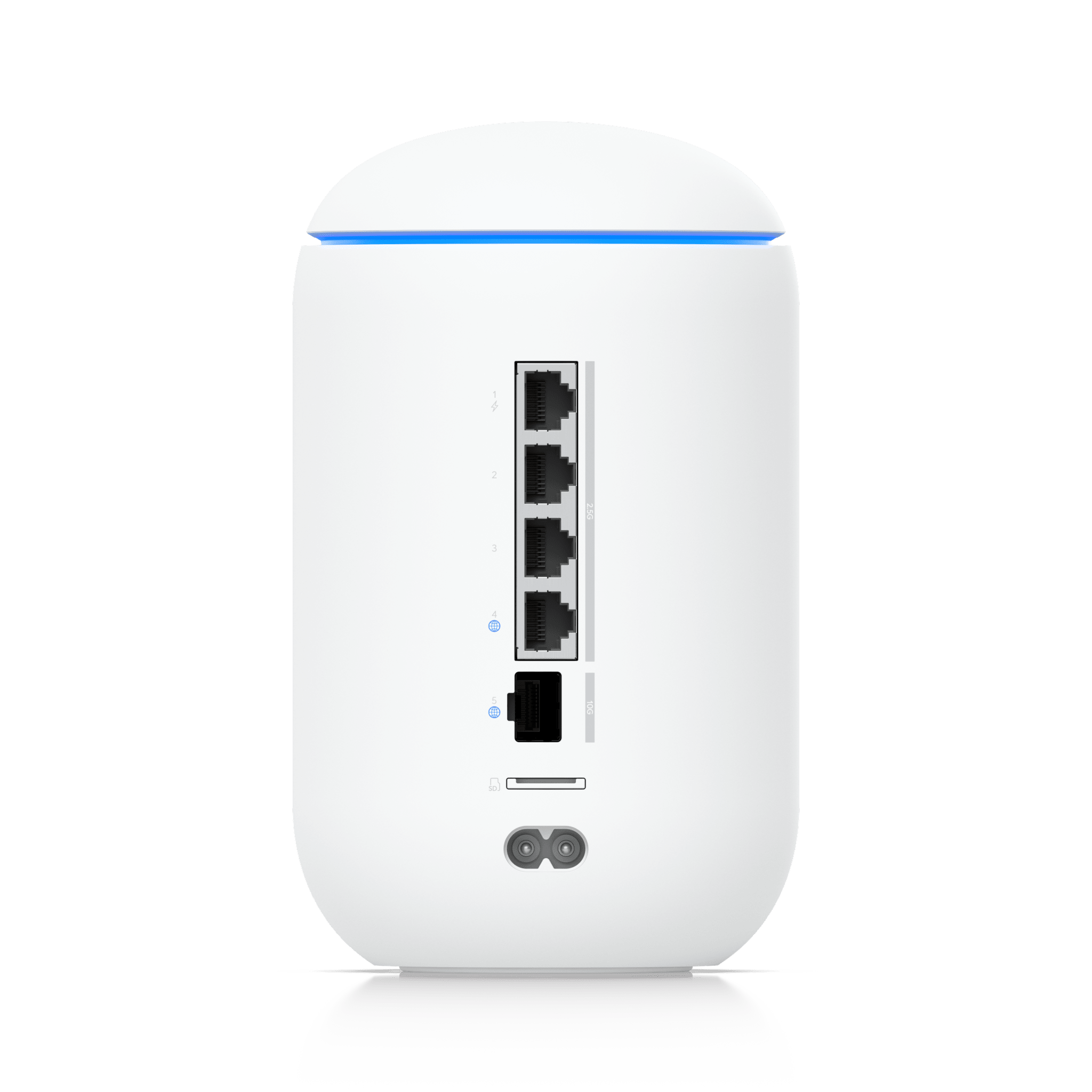 Dream Router 7 Cloud Gateway de 10G de Escritorio con WiFi 7 Integrado, Switch de 4 Puertos, Almacenamiento microSD y Compatibilidad Total con Full Stack UniFi
