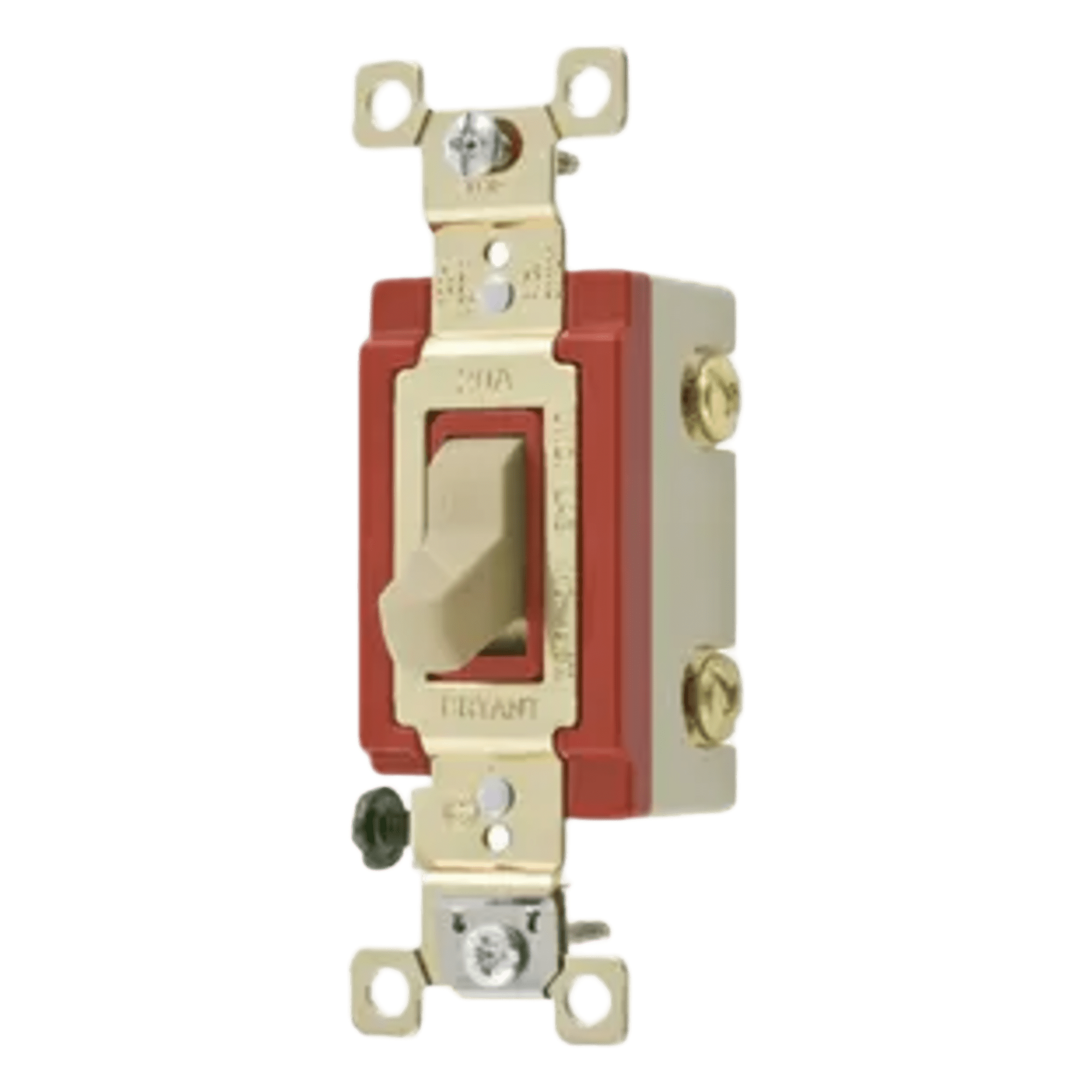Interruptor de Palanca 20 A 120-277 V CA/ Grado Industrial/ Color Marfil. — HUBBELL · SKU HUB-4902I