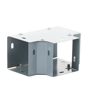 Derivación "T" horizontal 100 x 100 mm (3.94 x 3.94 pulg.), fabricado en lámina de acero al carbón