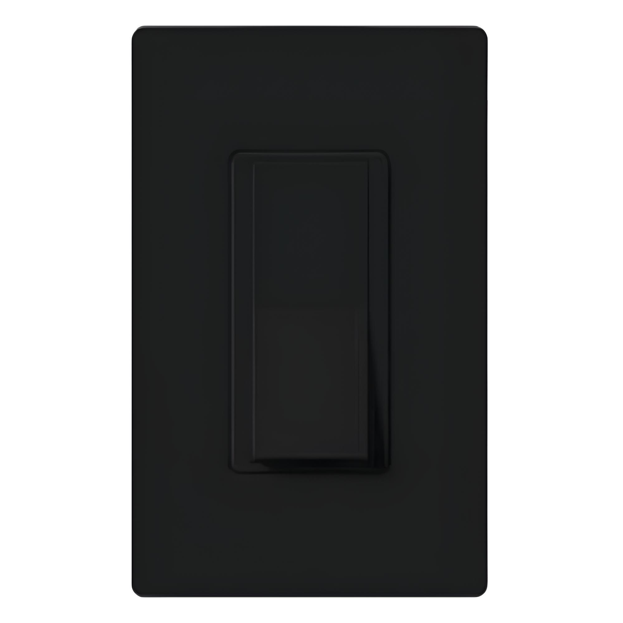 Apagador de paleta Claro unipolar de encendido y apagado, 15 A, 120/277 V, para todo tipo de cargas de iluminación y motores, color negro brillante — LUTRON ELECTRONICS · SKU CA1PSBLS
