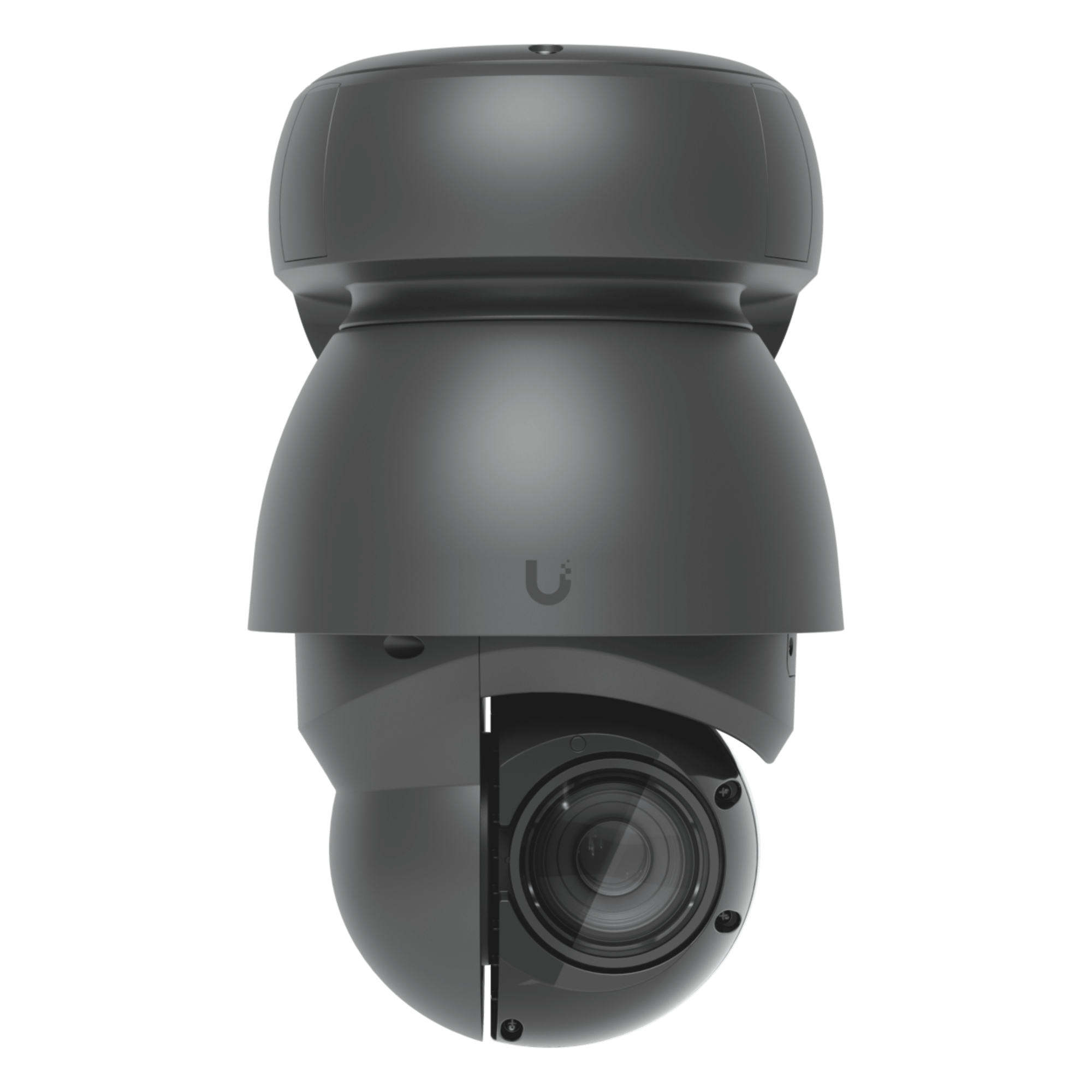 Cámara UniFi Protect PTZ AI Industrial Color Negro, 4K (8MPX), Zoom Óptico 22x, Visión Nocturna IR 100 m, Reconocimiento Facial y Placas, Protección IP66, Movimiento 360°, PoE++