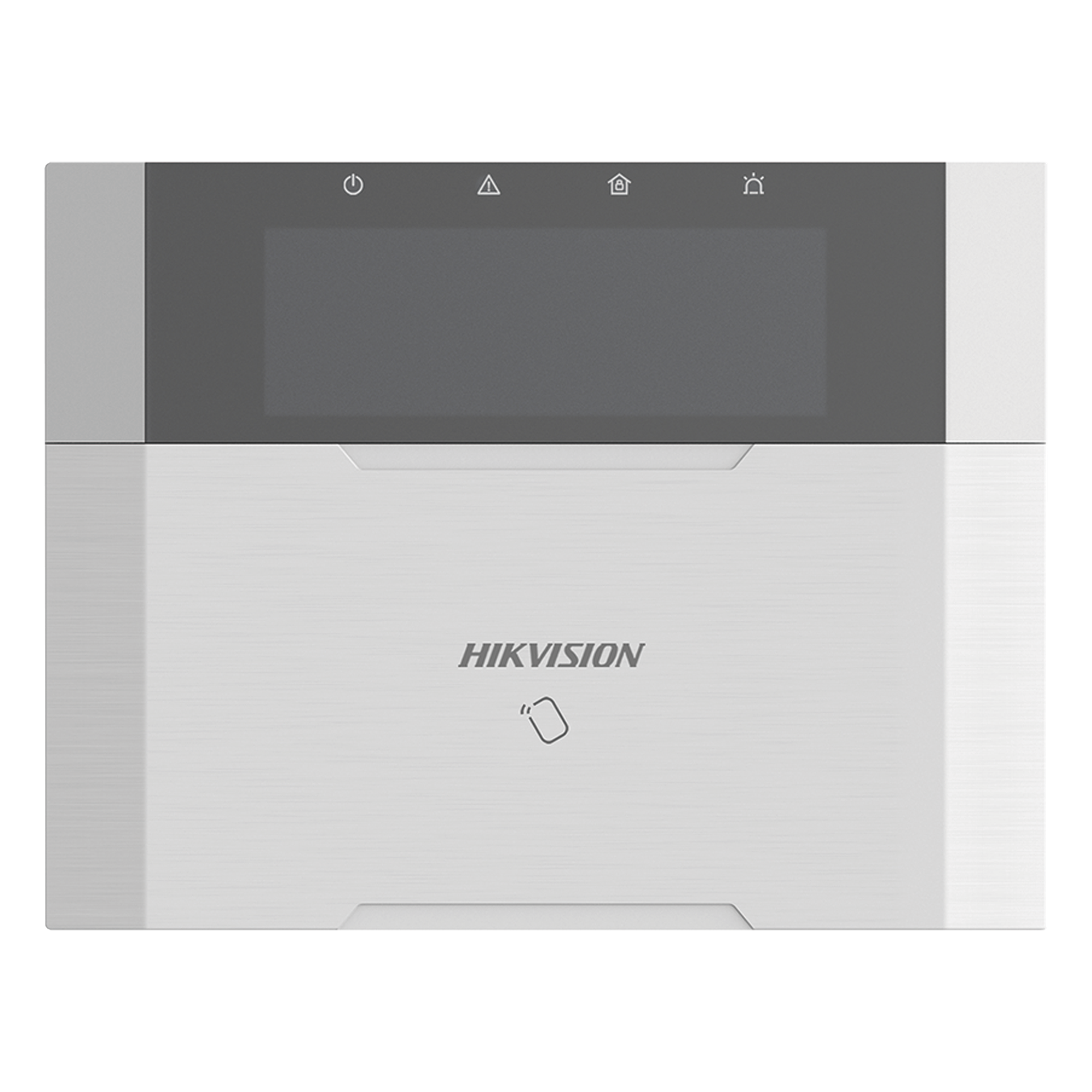 (AX HYBRID PRO) Teclado Compatible con el Panel Hybrid Pro Hikvision DS-PHA64-LP y DS-PHA64-LP(B) / Pantalla LCD / 2 zonas cableadas / 1 salida de alarma / 64 Llaveros — HIKVISION · SKU DS-PK1-LRT-HWB