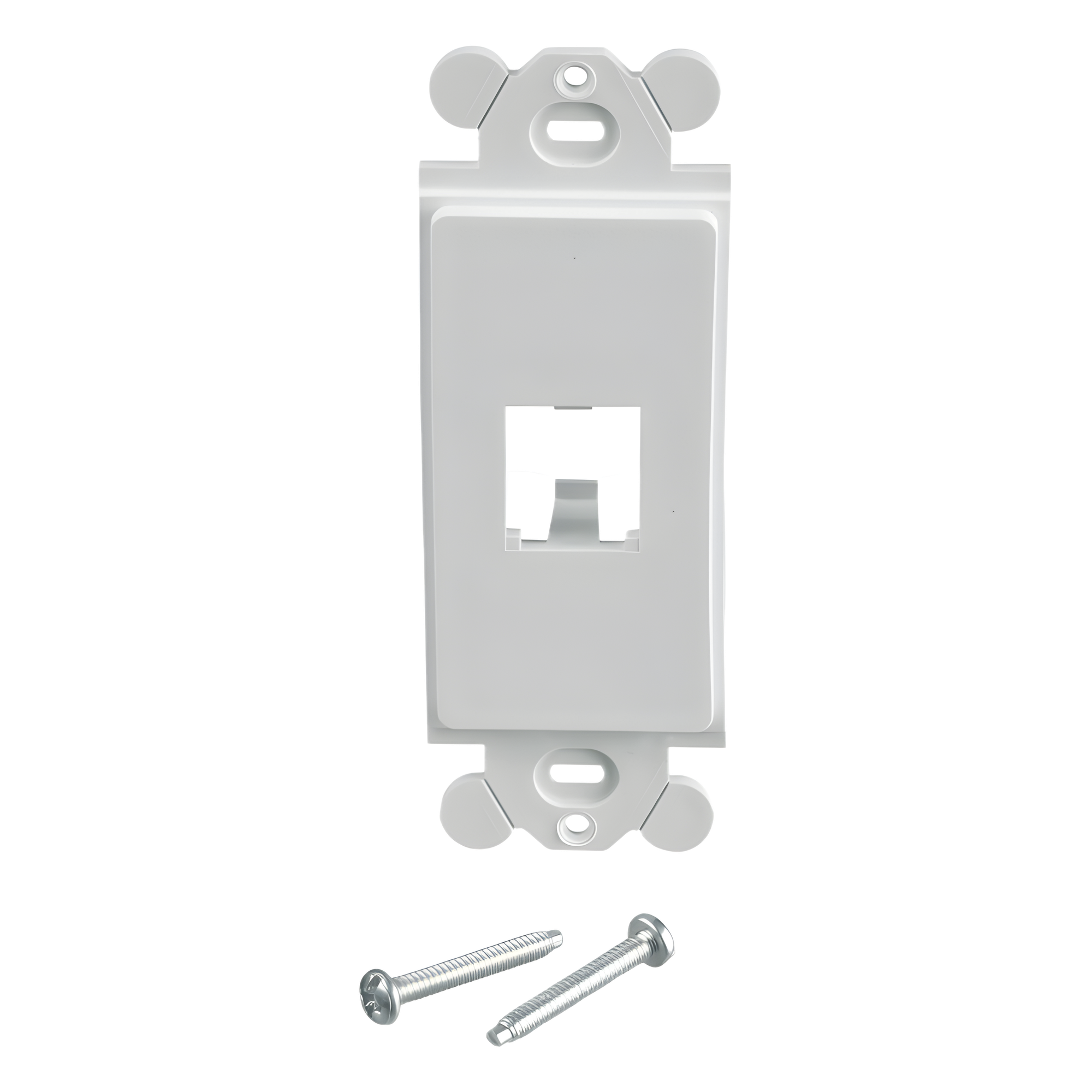Marco de Módulo, Para Placas Frontales Estándar GFCI, Acepta 2 Módulos Mini-Com, Color Blanco — PANDUIT · SKU CFG1WH