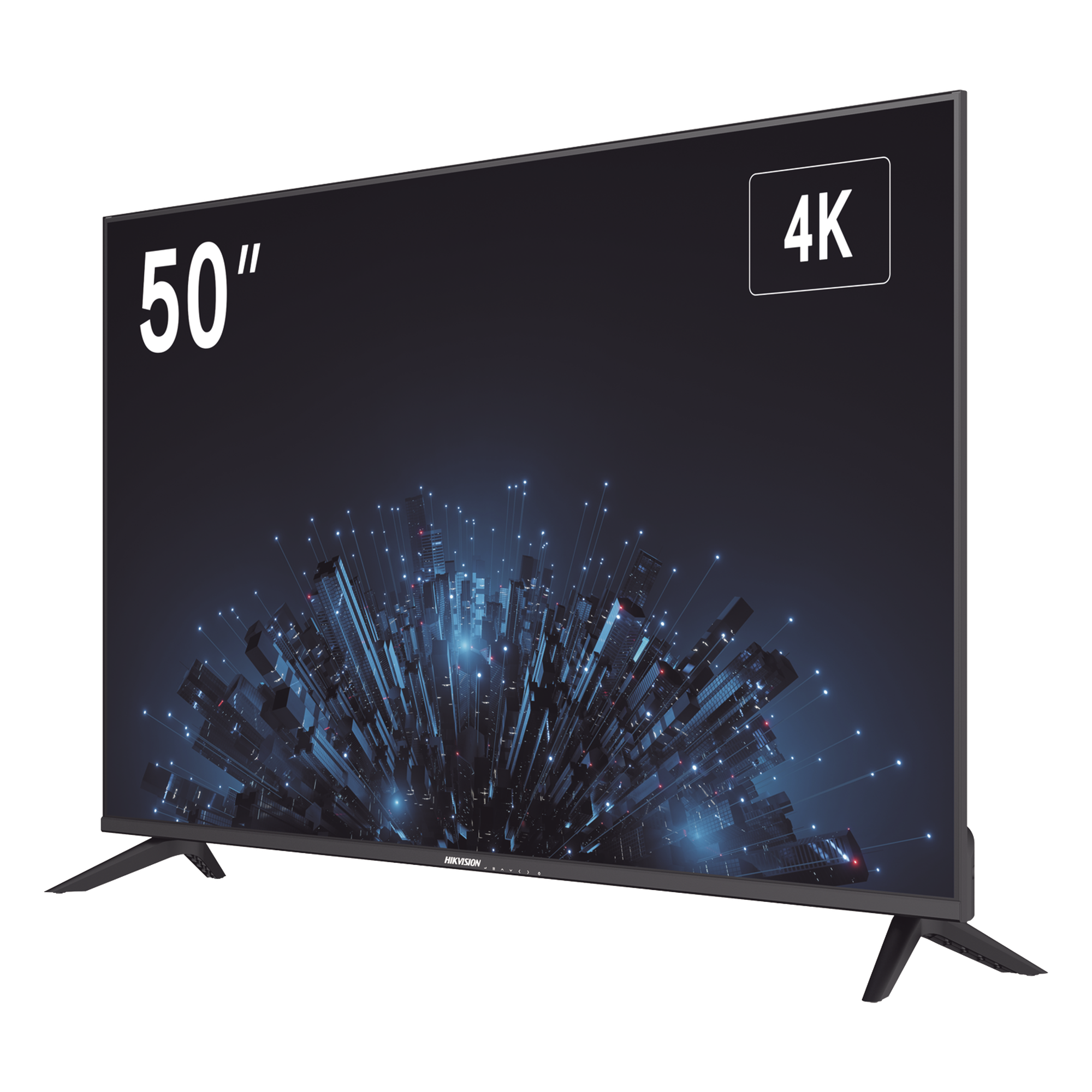 Monitor LED 4K de 50" / 3 Entradas HDMI / Compatible con Montaje VESA (200 X 200) / Bocinas Integradas / Uso 24/7 — HIKVISION · SKU DS-D5050U3-1V0S