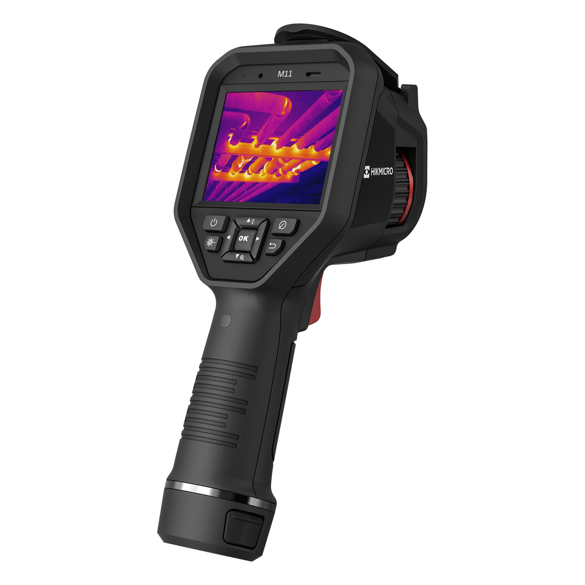 M11 - Cámara Termográfica Portátil Profesional / Resolución Térmica 192 x 144 y Visual 8MP / Pantalla Táctil LCD 3.5" / Rango de -20°C a 550°C / Precisión ±2°C o ±2% / Wi-Fi y — HIKMICRO · SKU HM-TP21S-7QF/W-M11