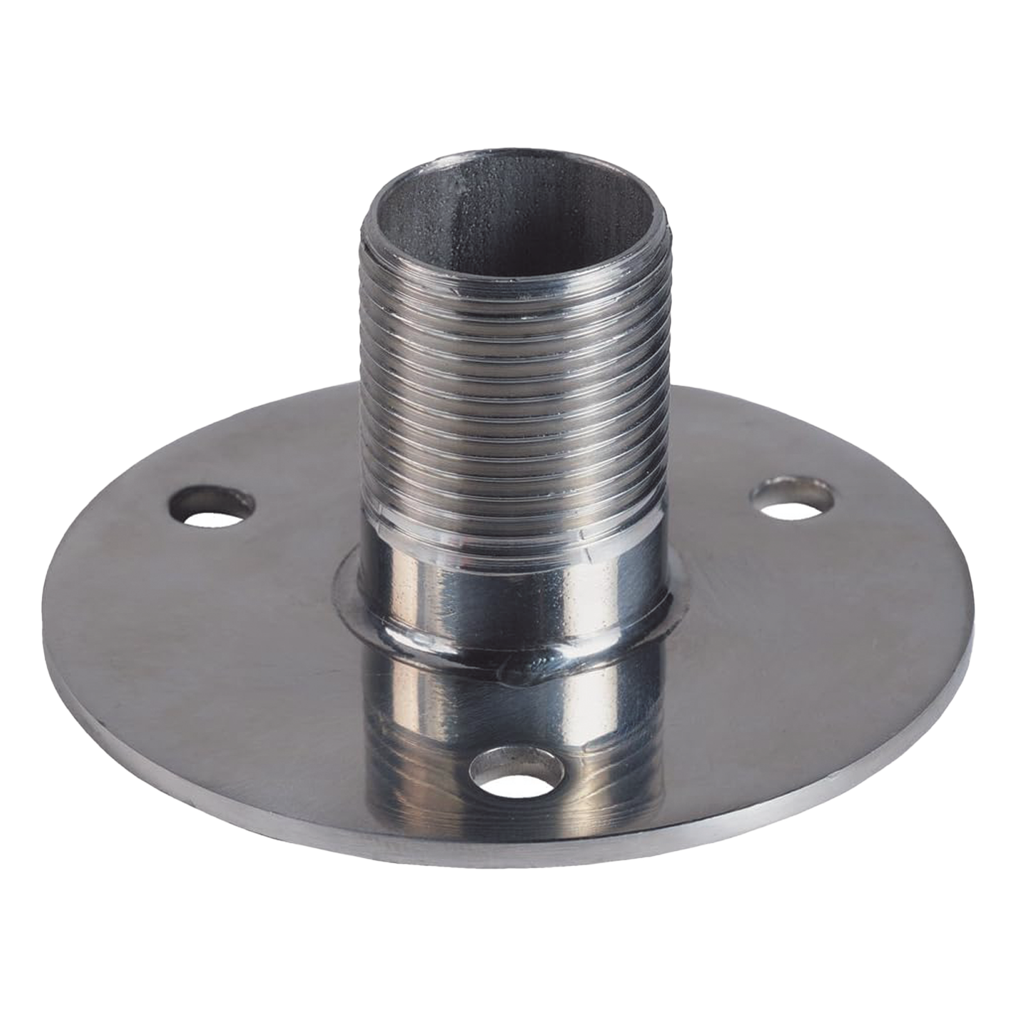 Montaje recto de 1" / Acero Inoxidable / Base con Brida — SHAKESPEARE · SKU 4710