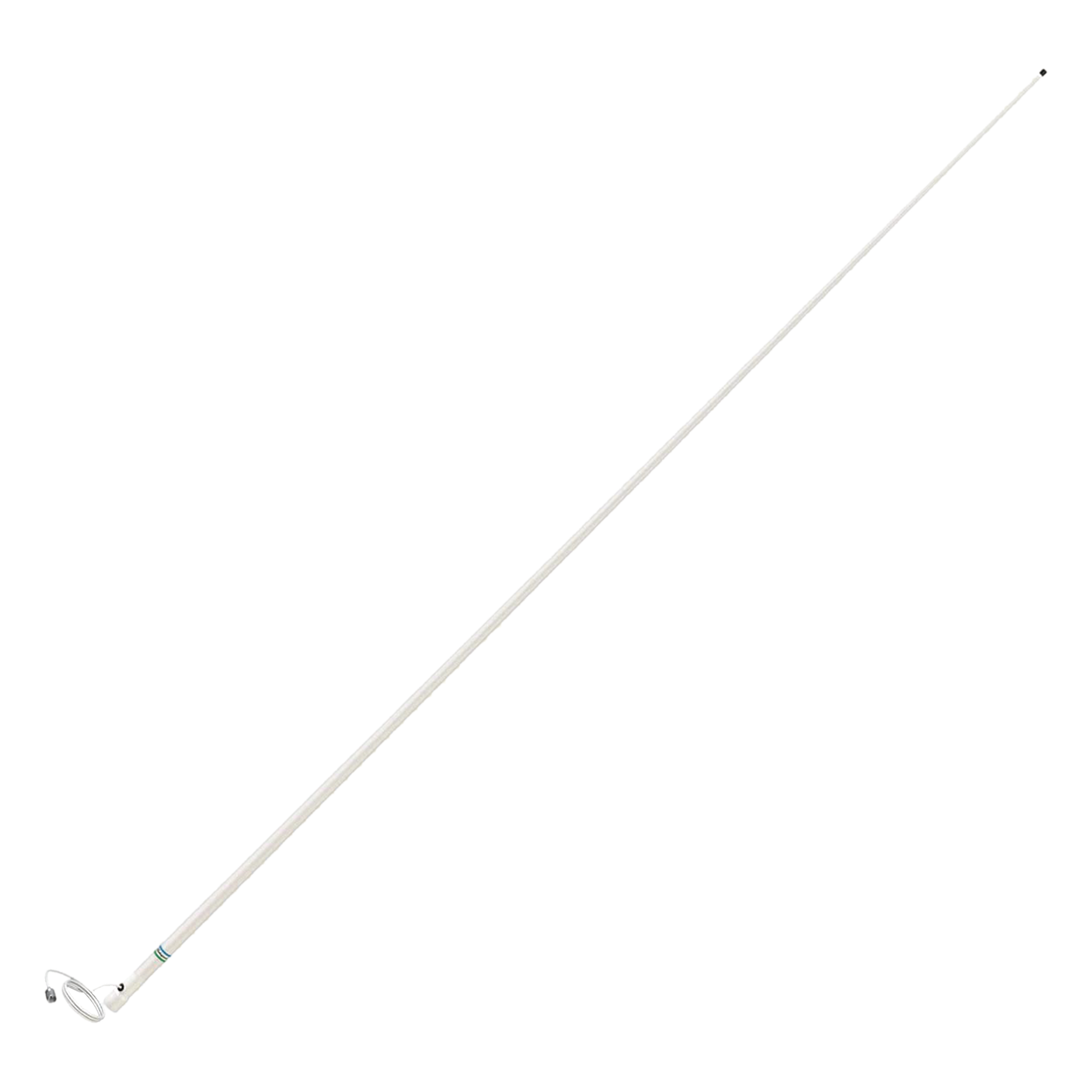 Antena Marina VHF de Fibra de Vidrio / Para Uso en Embarcaciones / Ganancia de 6 dB / 50 Watts / Base de Nylon — SHAKESPEARE · SKU 5206-N