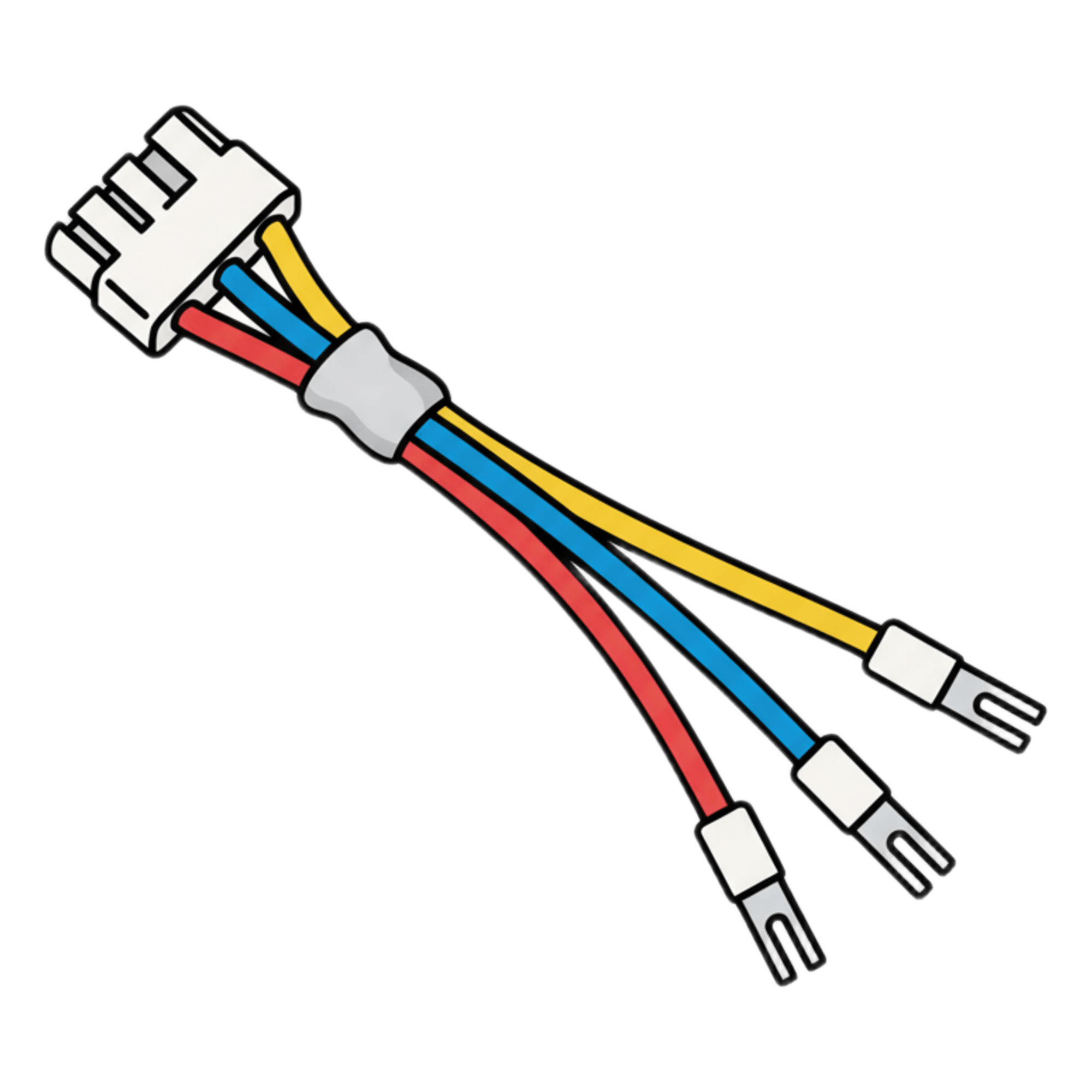 Cable de conexion de salida de alarma 10cm compatible con DSKB2411TIM — HIKVISION · SKU 101504313