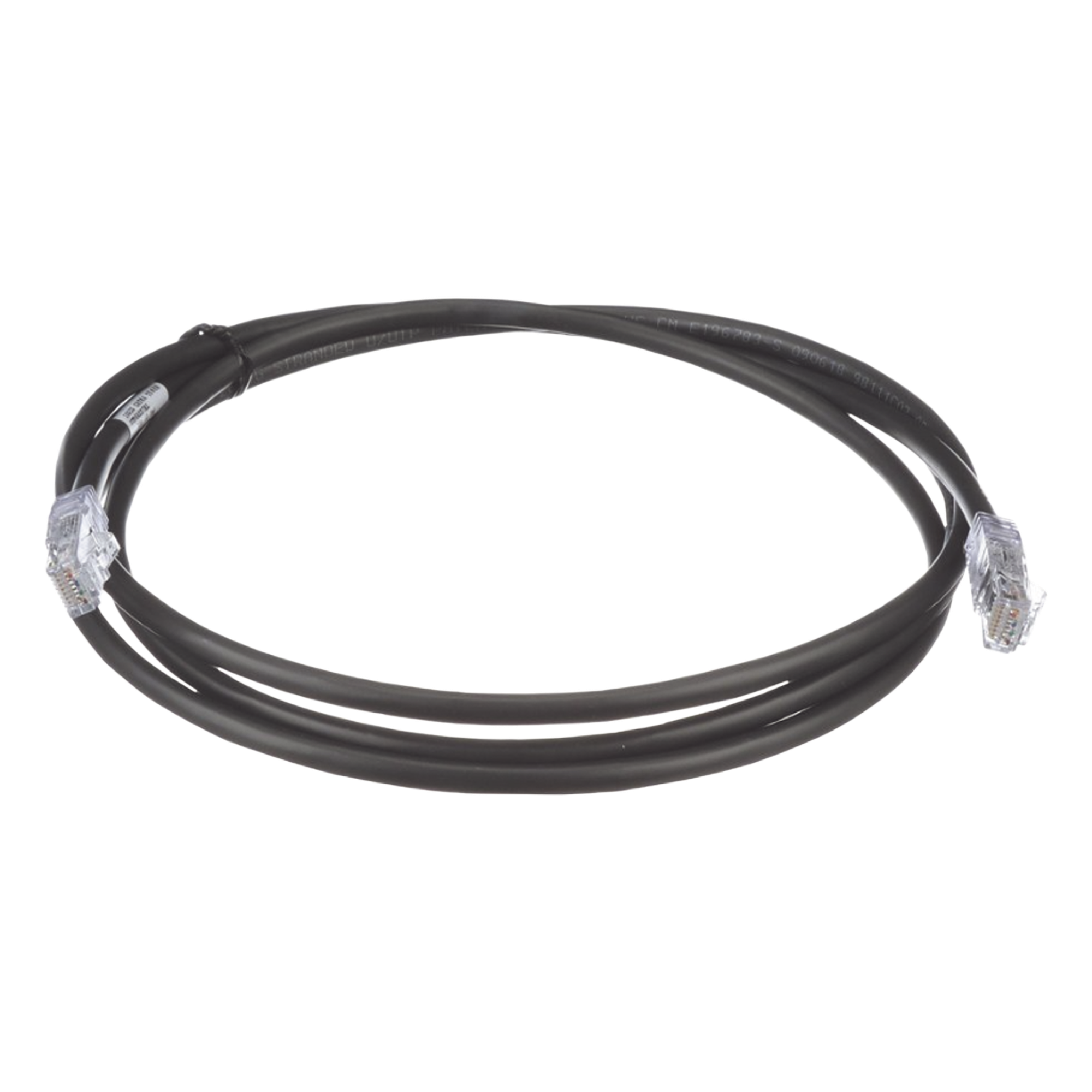 Cable de Parcheo UTP, Cat6A, 24 AWG, CM, Color Negro, 1.52 Metros (5 Pies) — PANDUIT · SKU UTP6AX5BL