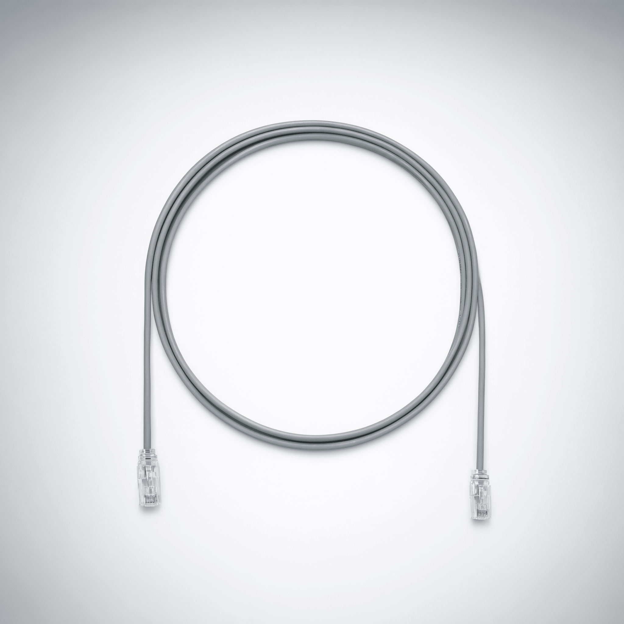 Cable de Parcheo UTP / Cat6A / 28AWG Diámetro Reducido / CM-LSZH / 3.05 m (10 ft) / Gris — PANDUIT · SKU UTP28X10GY