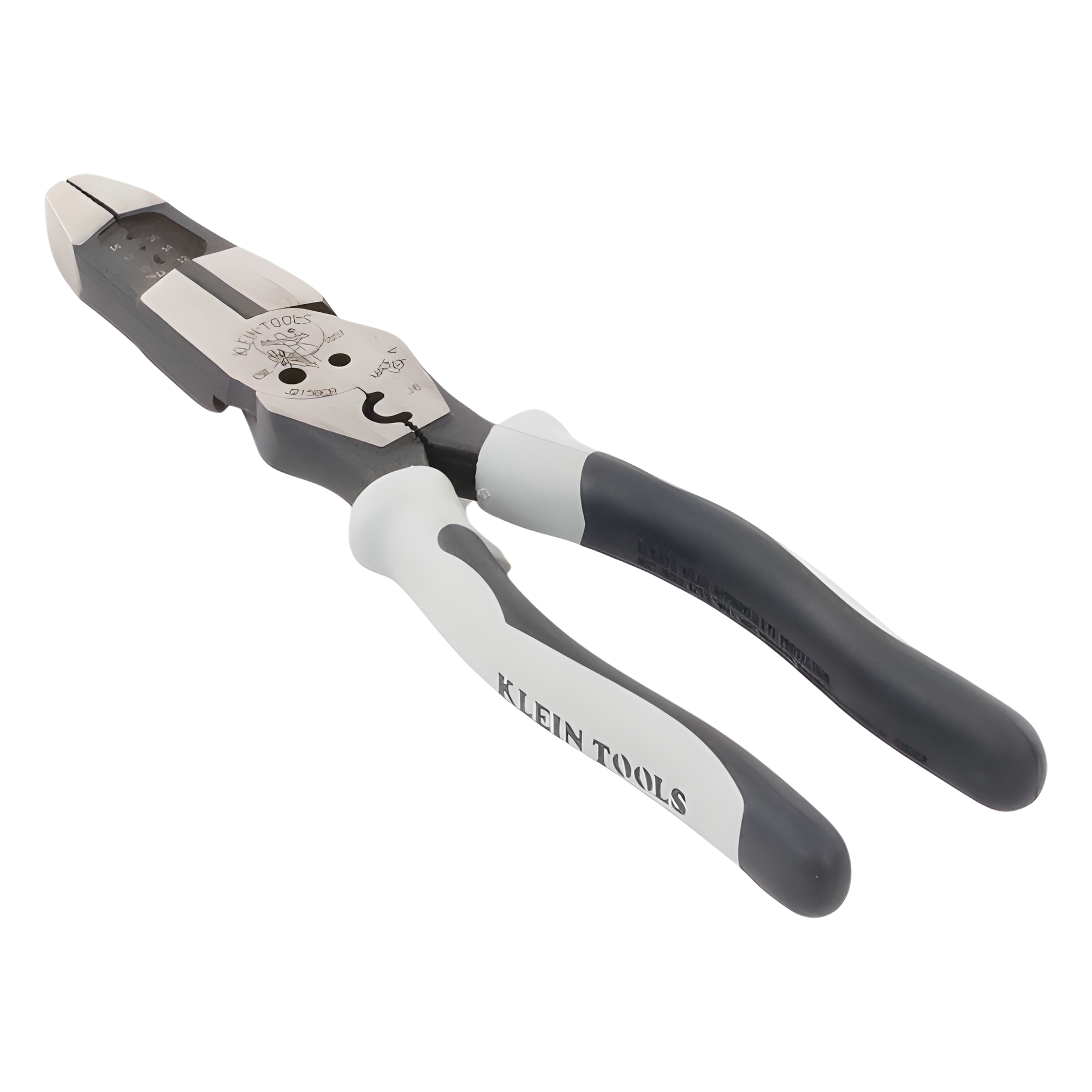 Pinza Híbrida con Ponchadora de 8". Pela Cable Sólido de 10-14 AWG y Cable Trenzado de 12-16 AWG